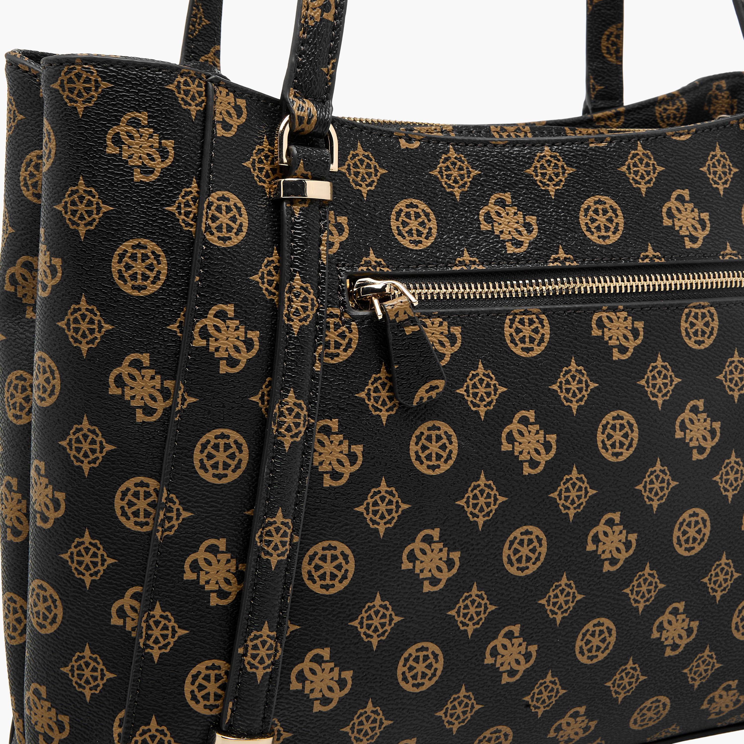 Guess Daryna II Elite Monogram Print Tote Bag with Double Handles-women-bagsandwallets-handbags-image-6