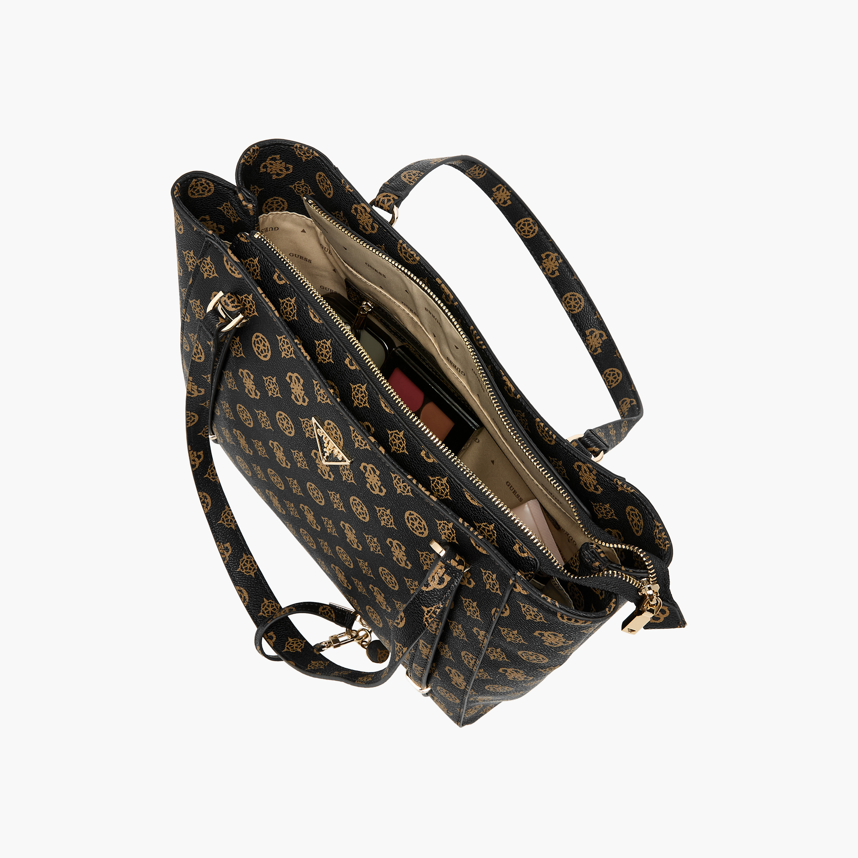 Guess Daryna II Elite Monogram Print Tote Bag with Double Handles-women-bagsandwallets-handbags-image-8
