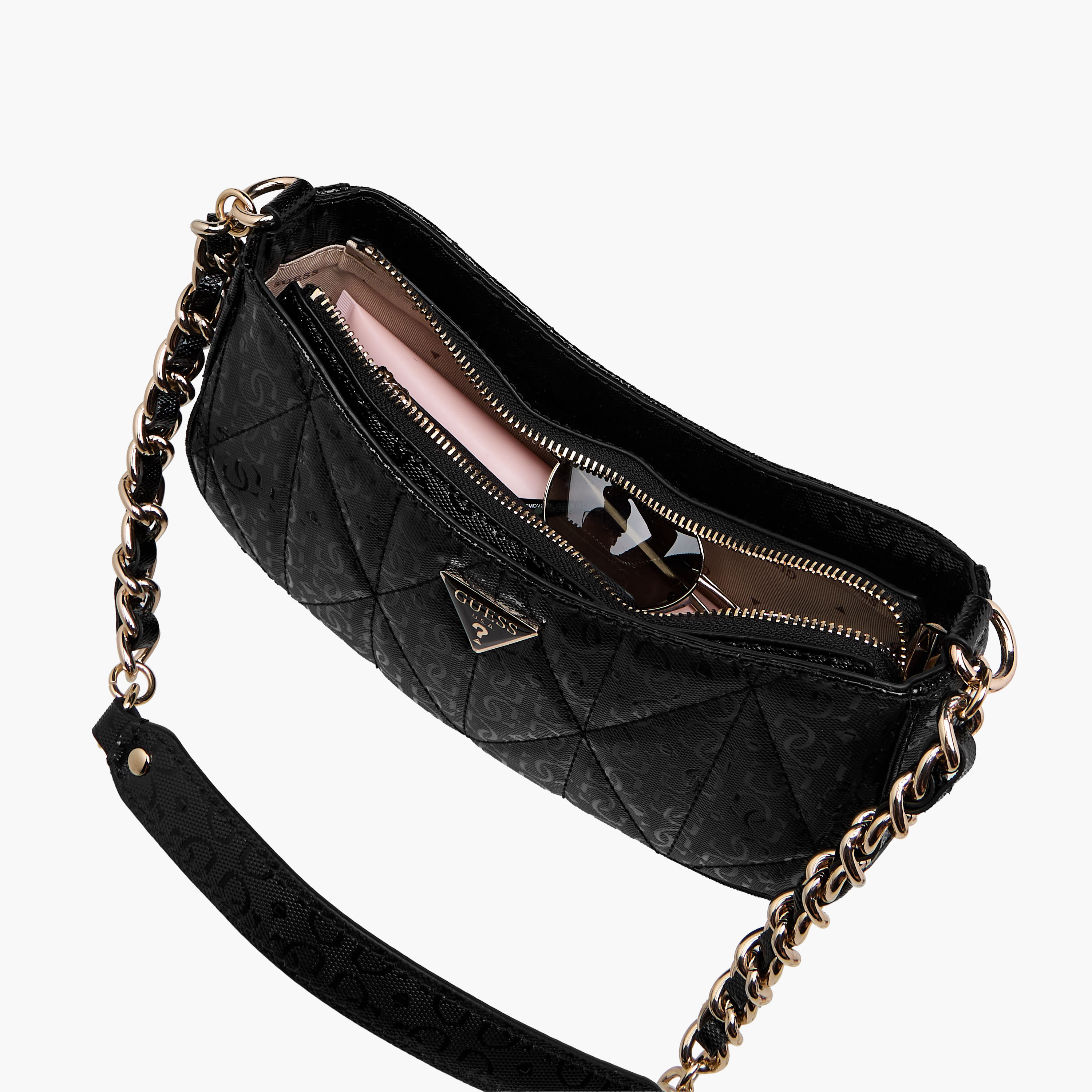 Guess Aldina Monogram Print Shoulder Bag with Zip Closure-women-bagsandwallets-handbags-image-8