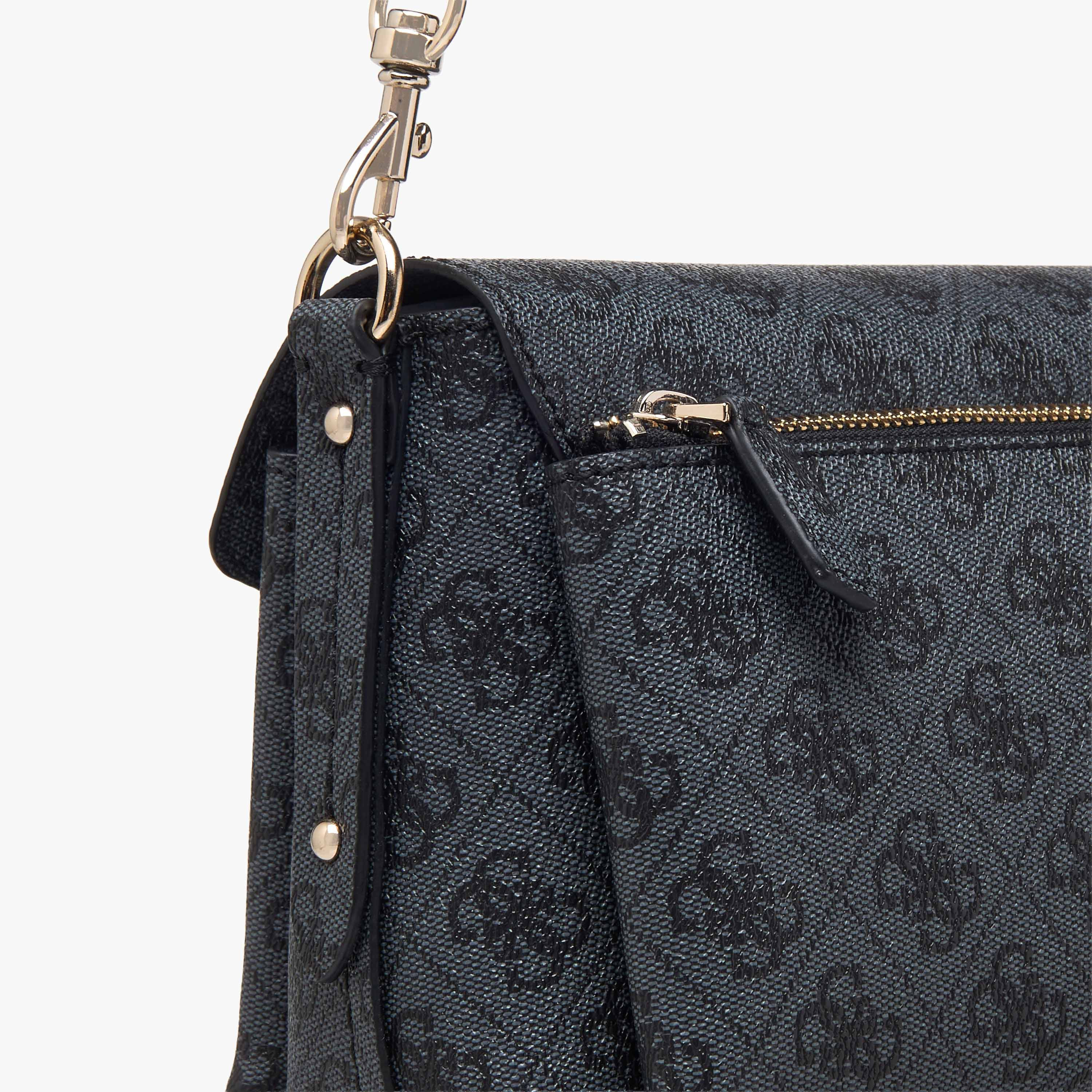 شنطة كتف بطبعات مونوجرام مع حزام كتف قابل للتعديل إيكو برينتون من جيس-women-bagsandwallets-handbags-image-6