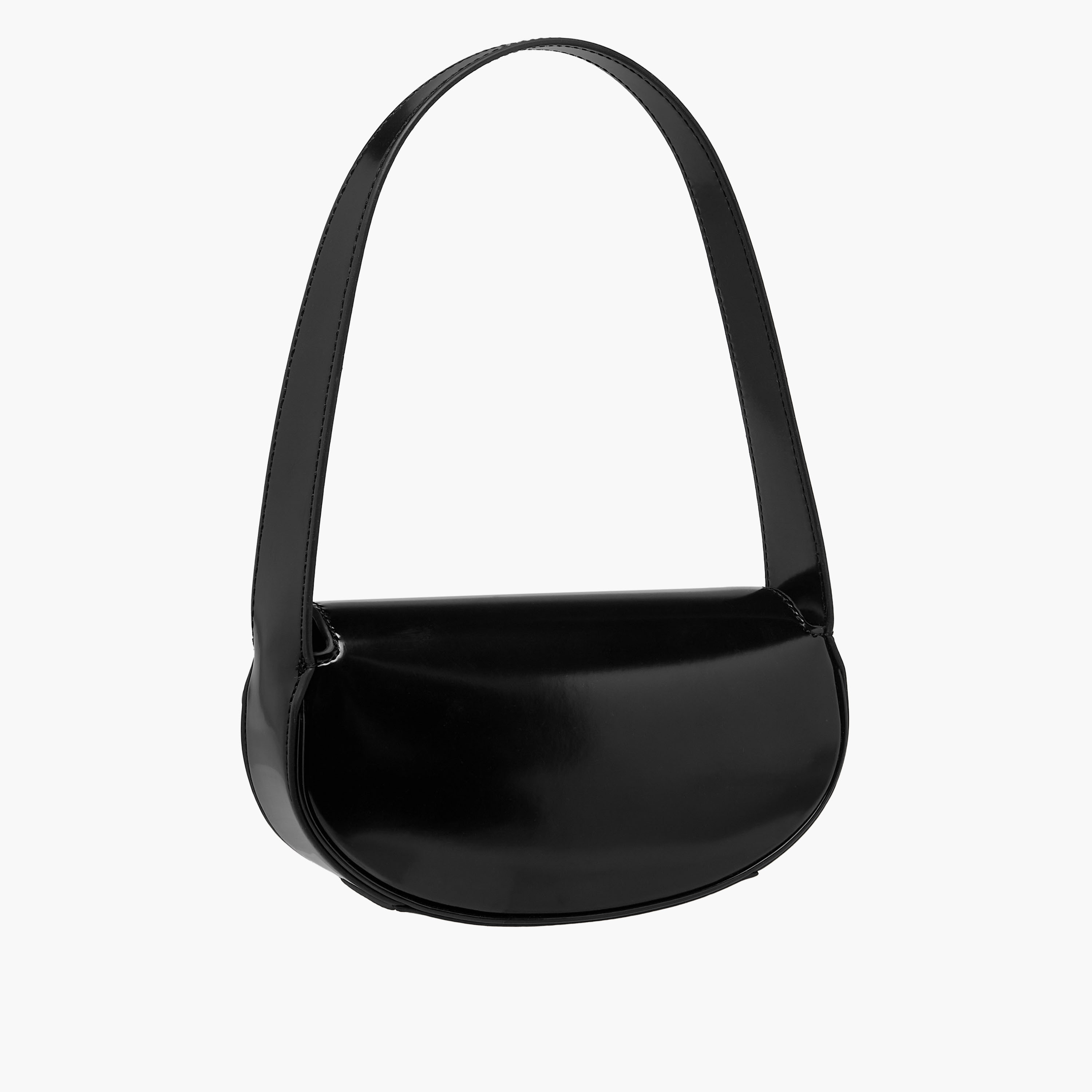 Guess Arnela Solid Shoulder Bag with Flap Closure-women-bagsandwallets-handbags-image-5