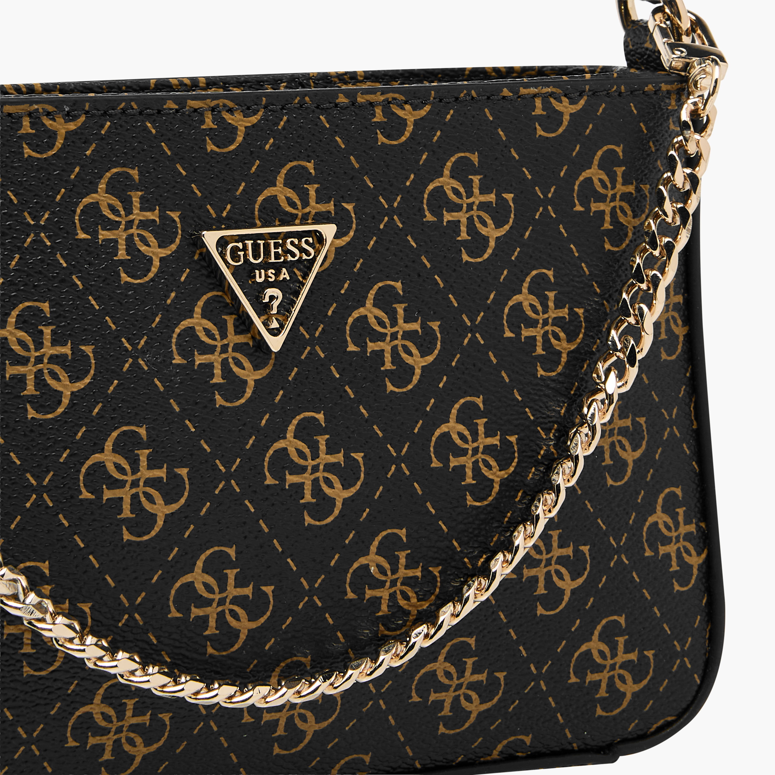 Guess Noelle II Monogram Print Shoulder Bag with Detachable Strap-women-bagsandwallets-handbags-image-5