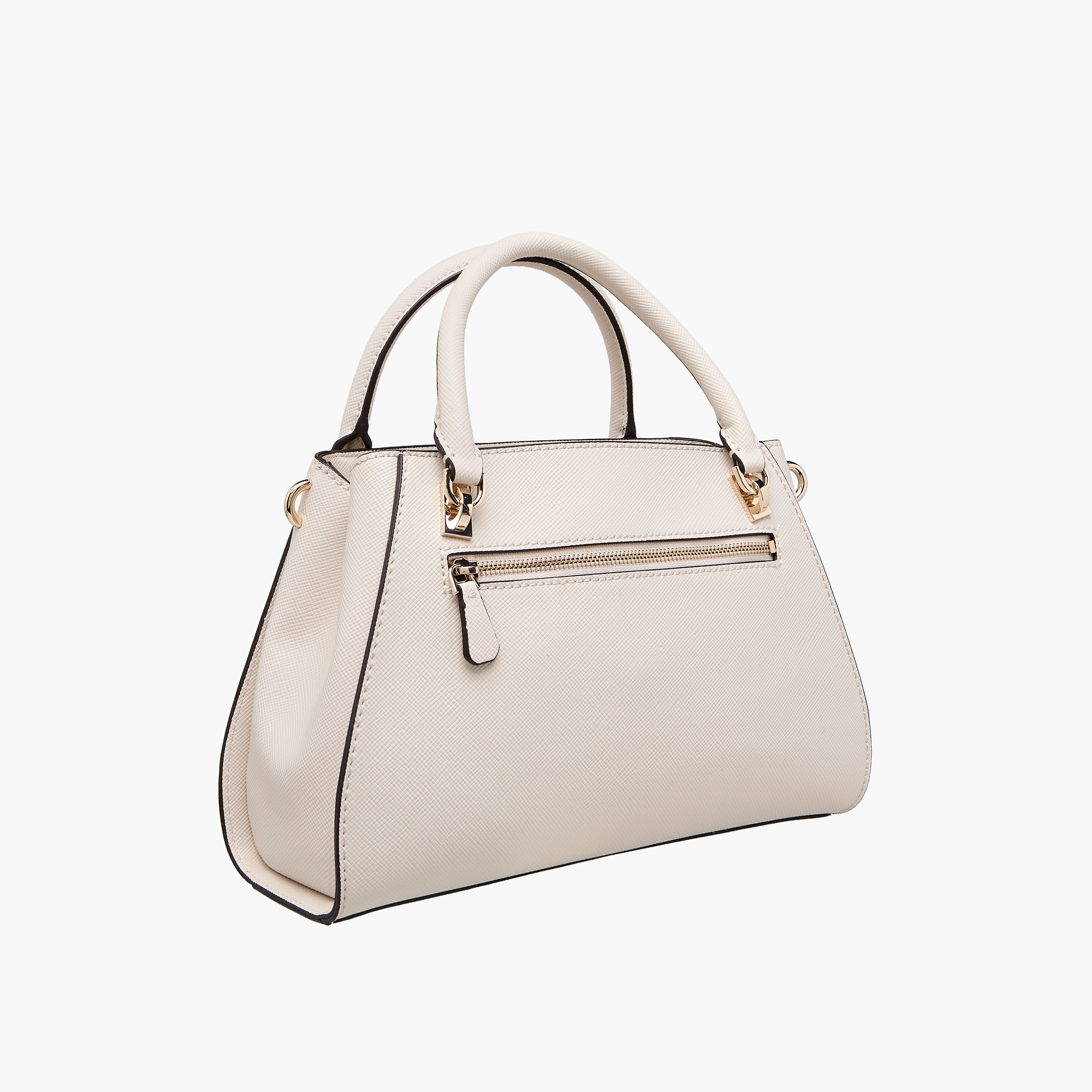 Guess NOELLE Textured Satchel Bag with Detachable Shoulder Strap-women-bagsandwallets-handbags-image-5