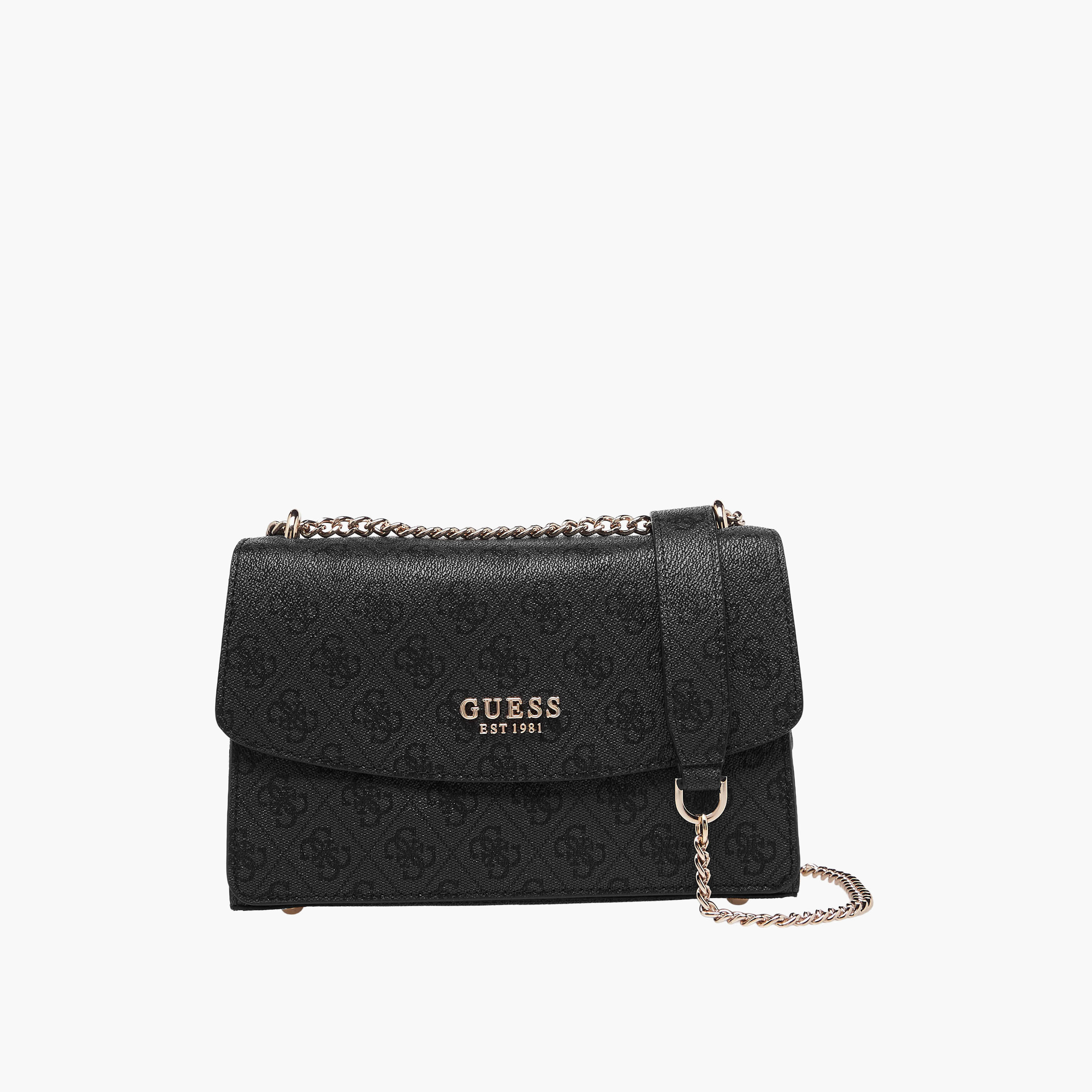 Guess CALISTA CONVERTIBLE Monogram Print Crossbody Bag with Flap Closure-women-bagsandwallets-handbags-image-1