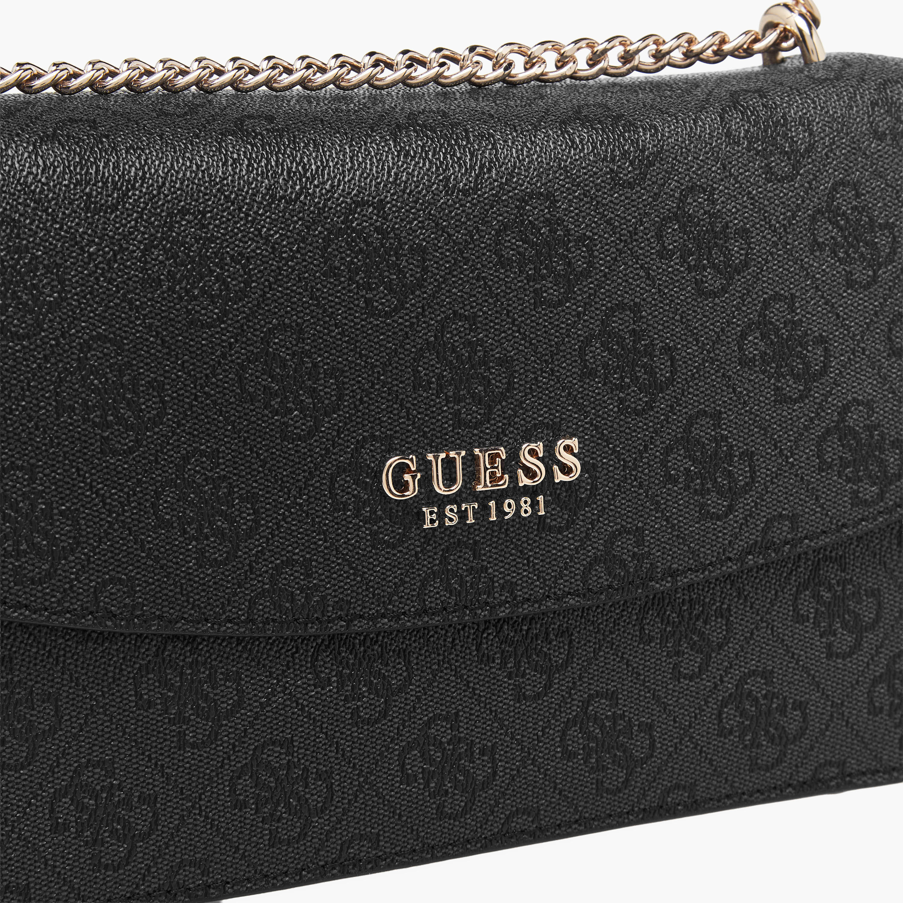 Guess CALISTA CONVERTIBLE Monogram Print Crossbody Bag with Flap Closure-women-bagsandwallets-handbags-image-5