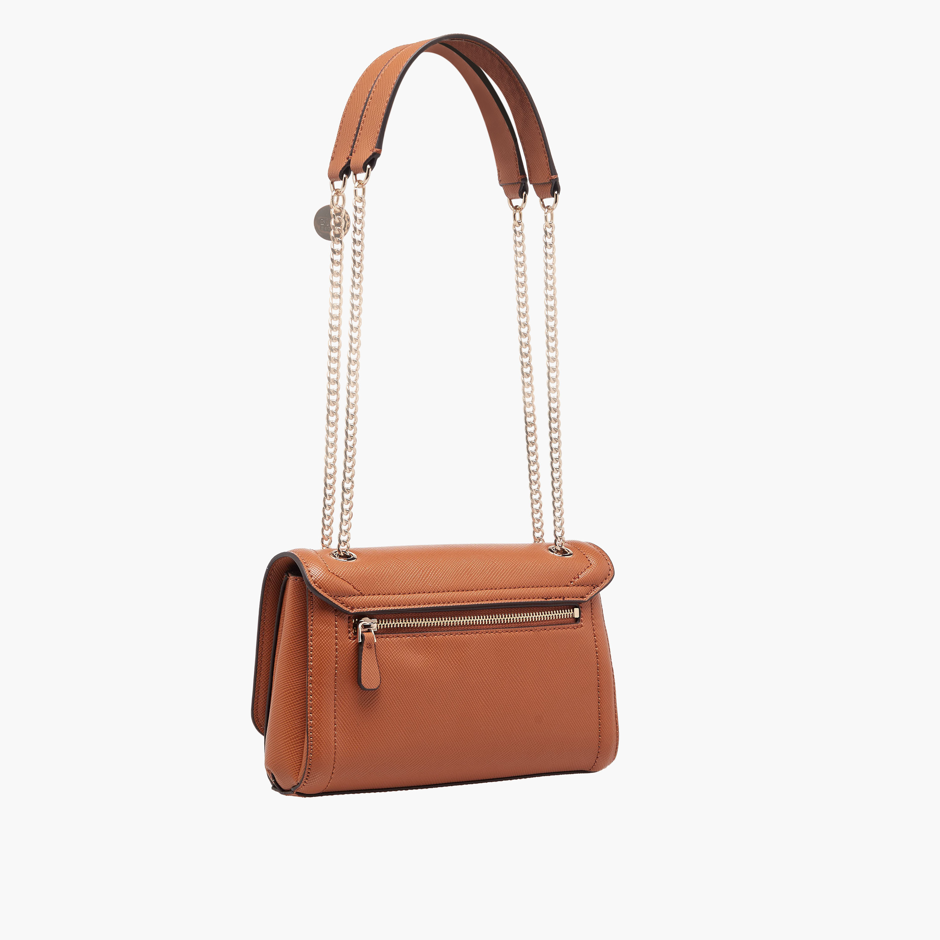 Guess Noelle II Textured Crossbody Bag with Chain Strap-women-bagsandwallets-handbags-image-4