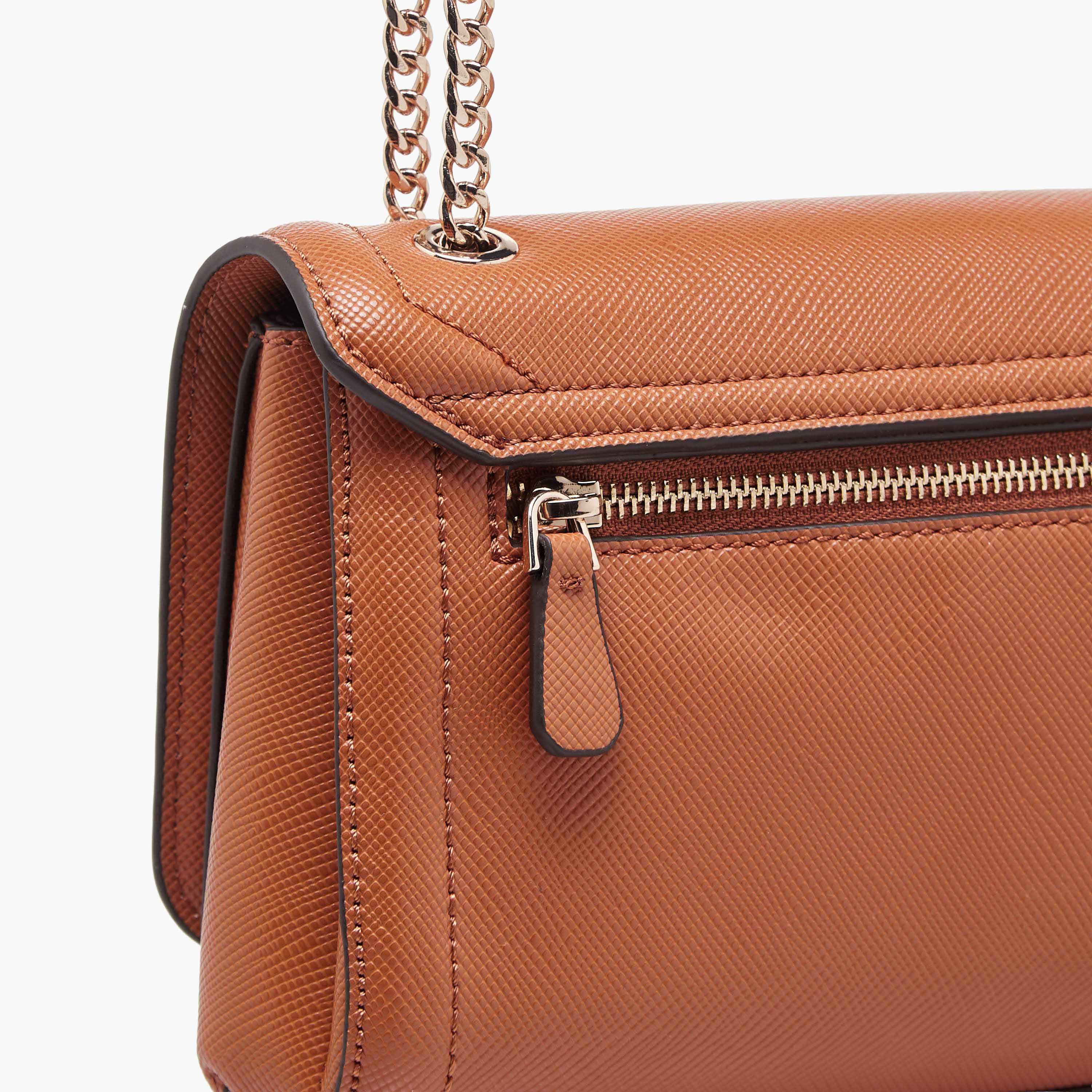 Guess Noelle II Textured Crossbody Bag with Chain Strap-women-bagsandwallets-handbags-image-6