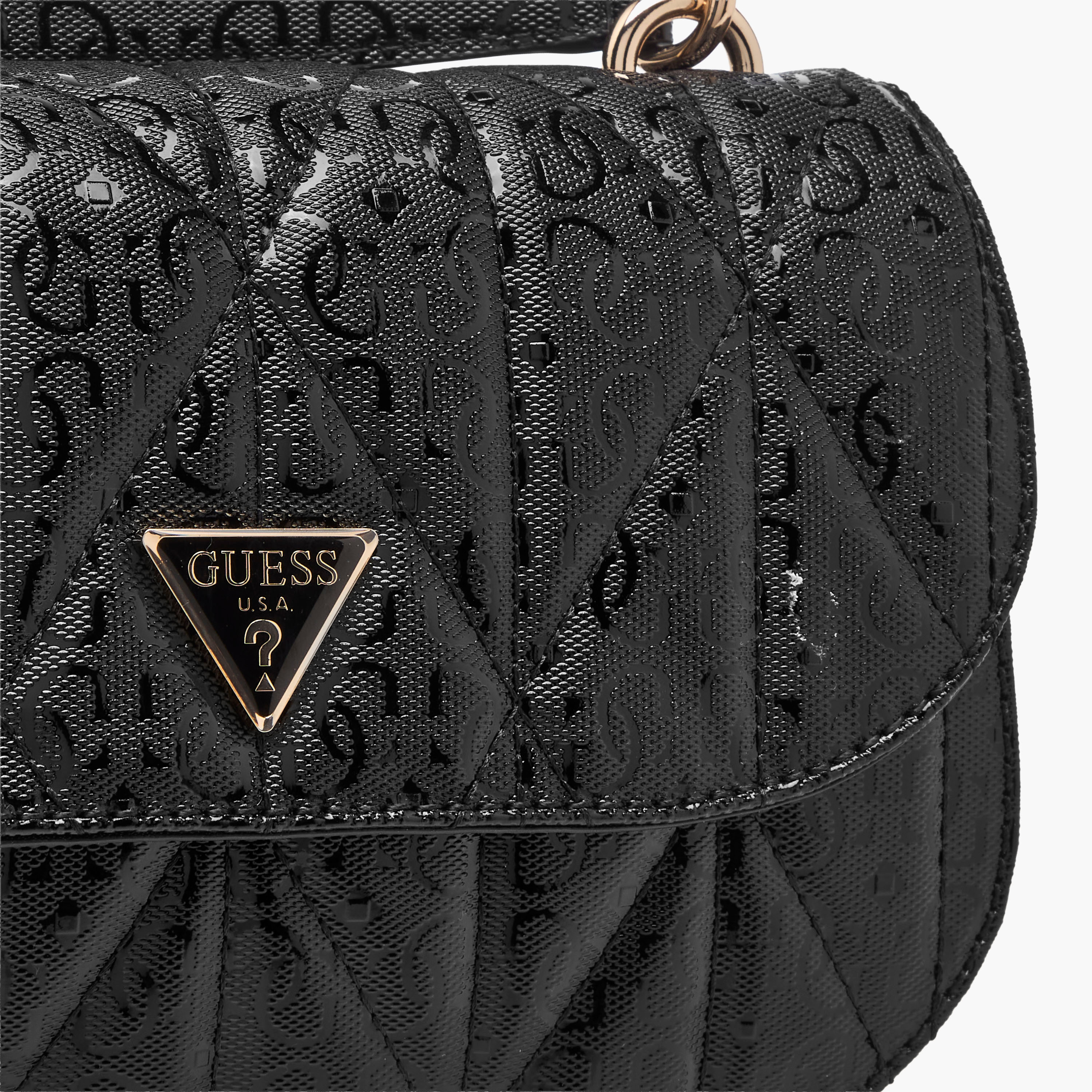 Guess Aldina Monogram Print Crossbody Bag with Chain Strap-women-bagsandwallets-handbags-image-5