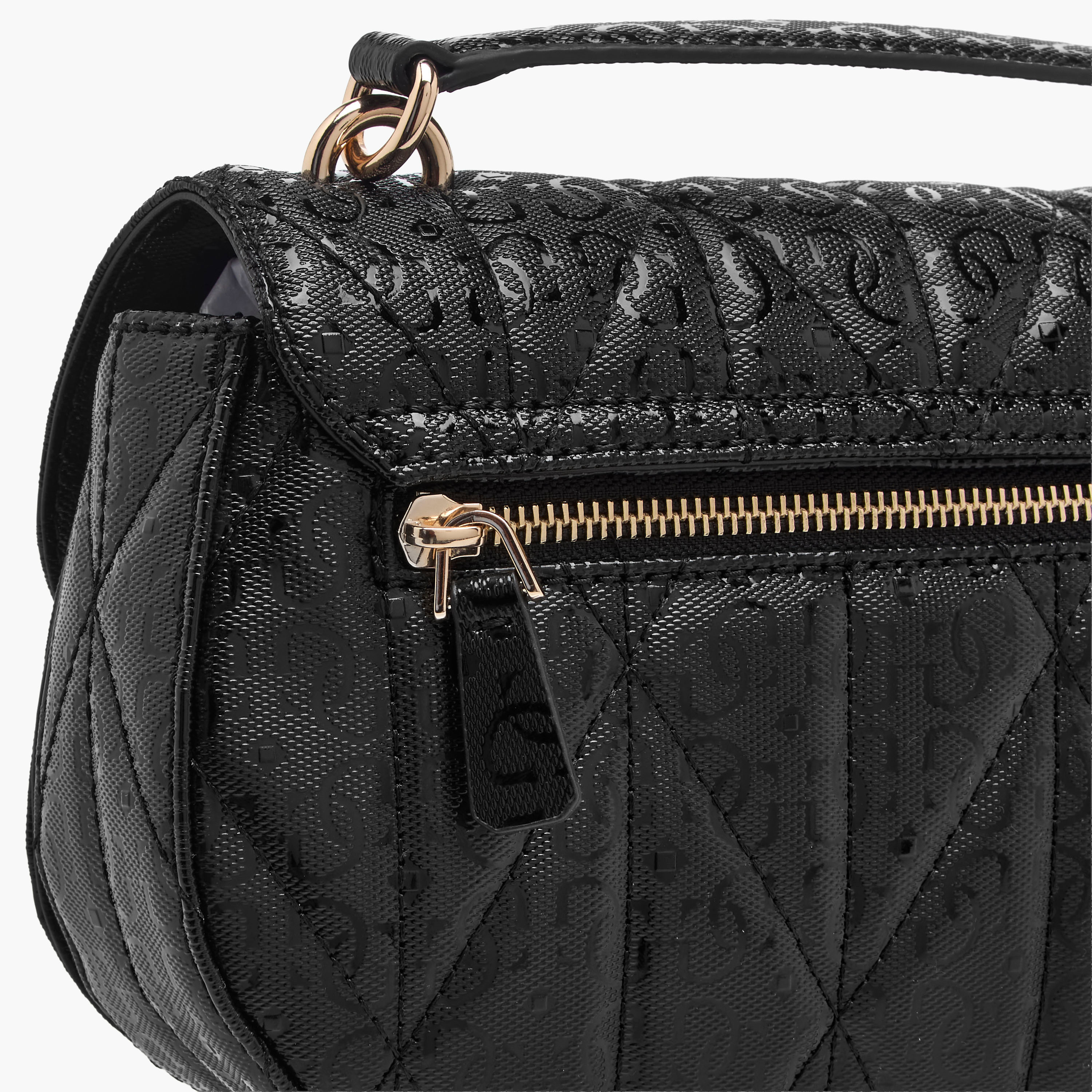 Guess Aldina Monogram Print Crossbody Bag with Chain Strap-women-bagsandwallets-handbags-image-6