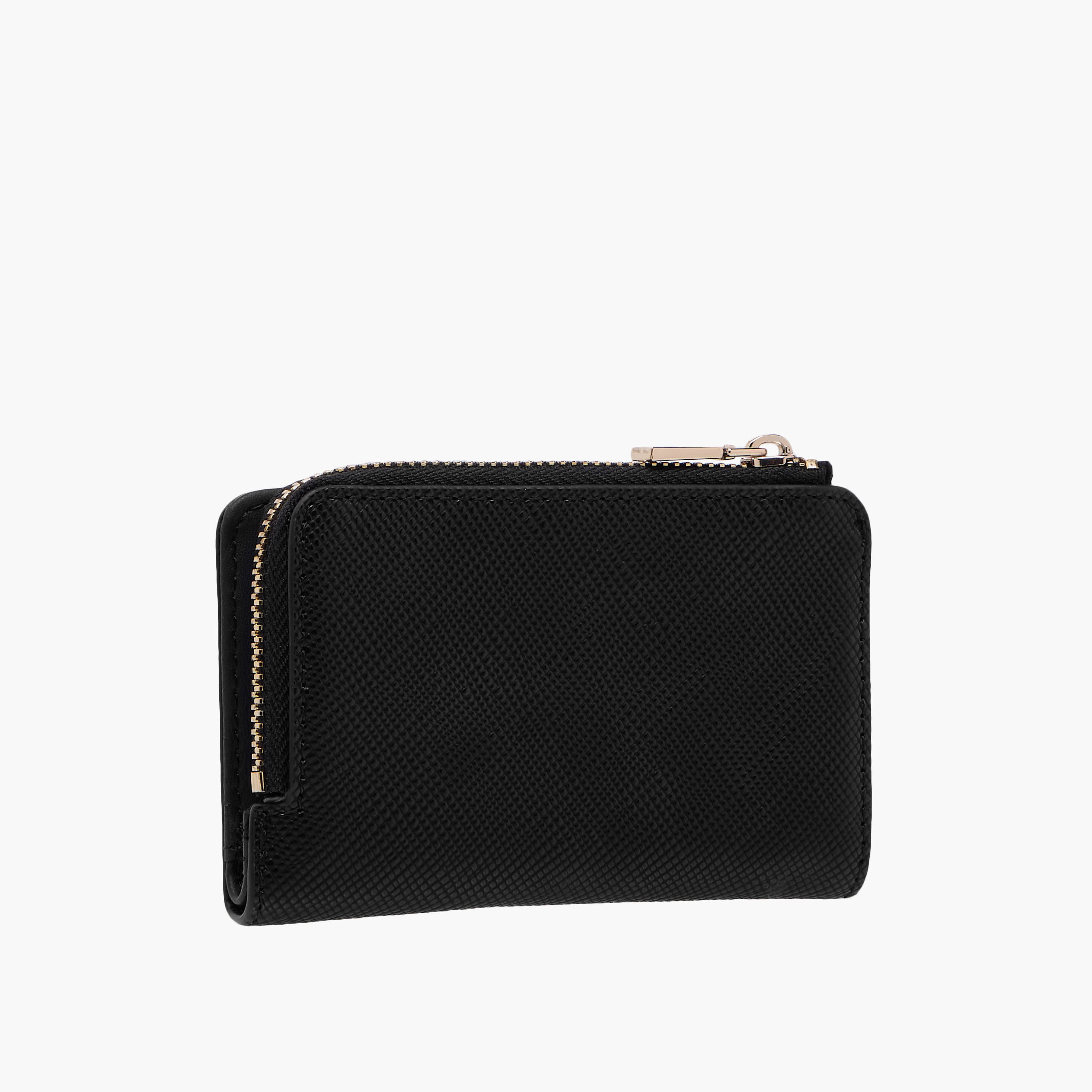 Guess Laurel II SLG Textured Card Holder with Zip Closure-women-bagsandwallets-wallets-image-2