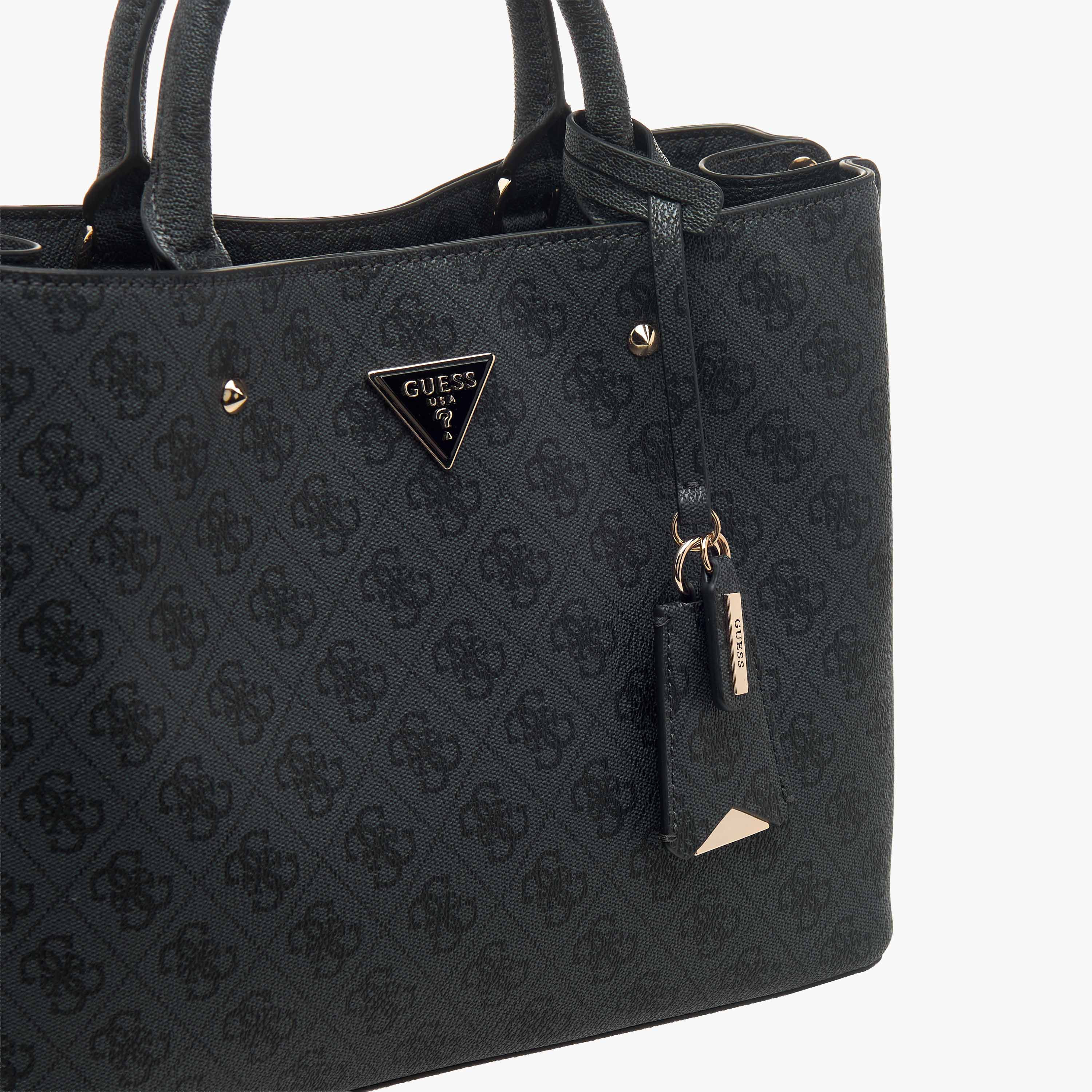 Guess Meridian II Girlfriend Monogram Print Tote Bag with Double Handle-women-bagsandwallets-handbags-image-5