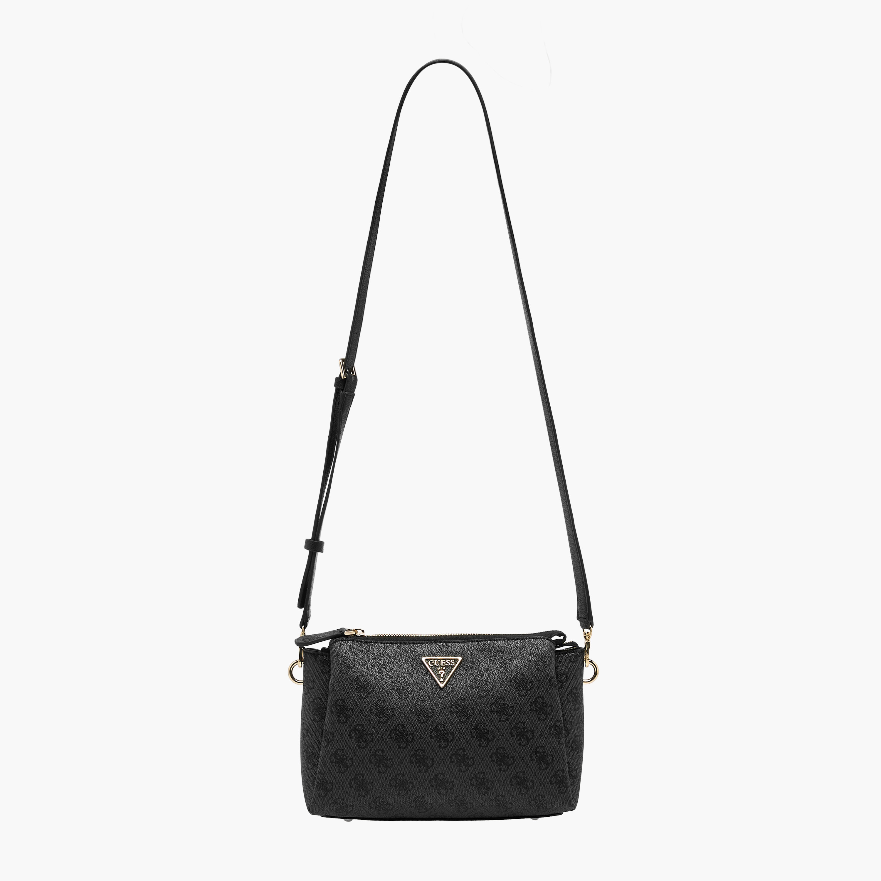 شنطة كروسبودي بحزام قابل للتعديل وطبعات مونوجرام نويل تراي كومب من جيس-women-bagsandwallets-handbags-image-3