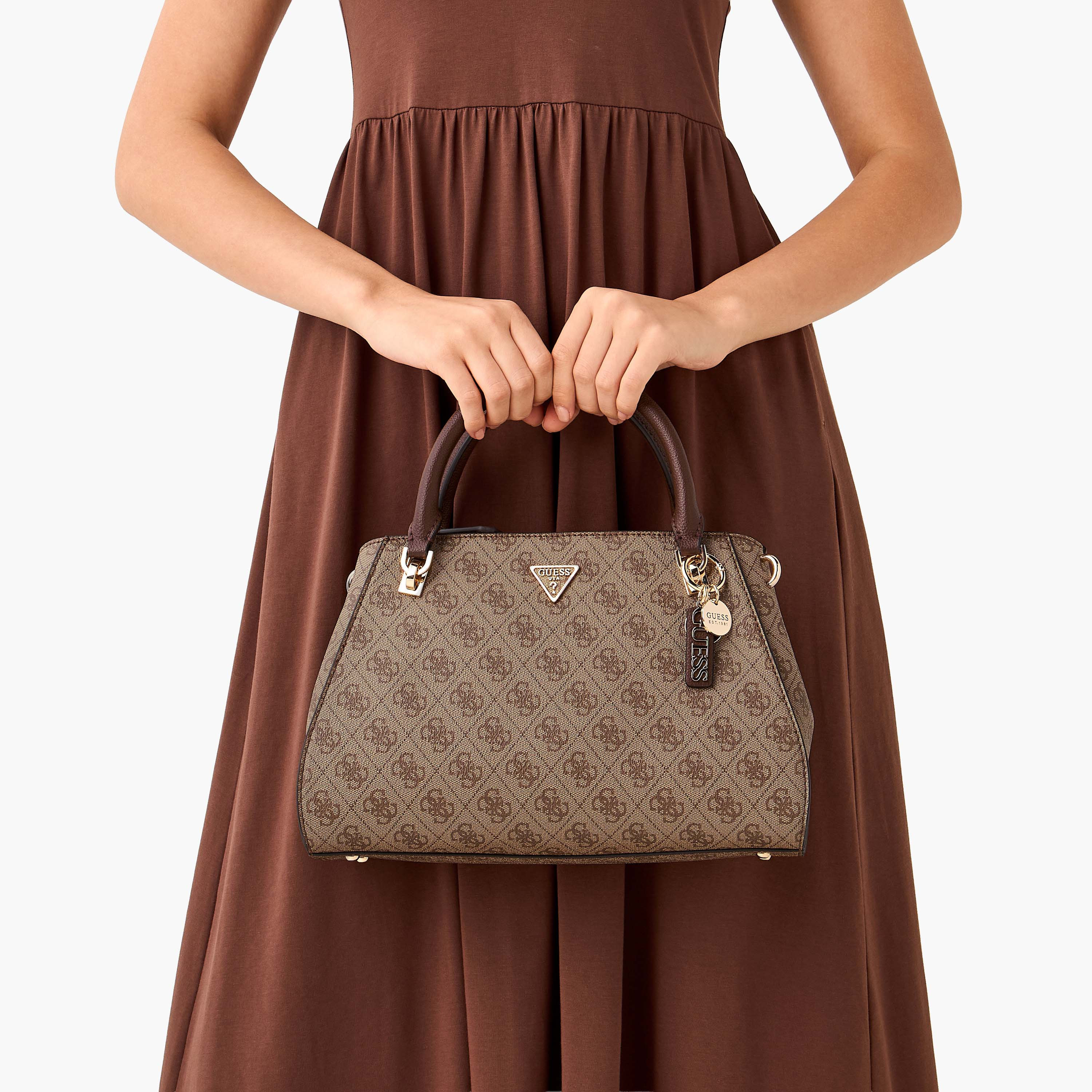Guess Noelle II Monogram Print Tote Bag with Detachable Shoulder Strap-women-bagsandwallets-handbags-image-8