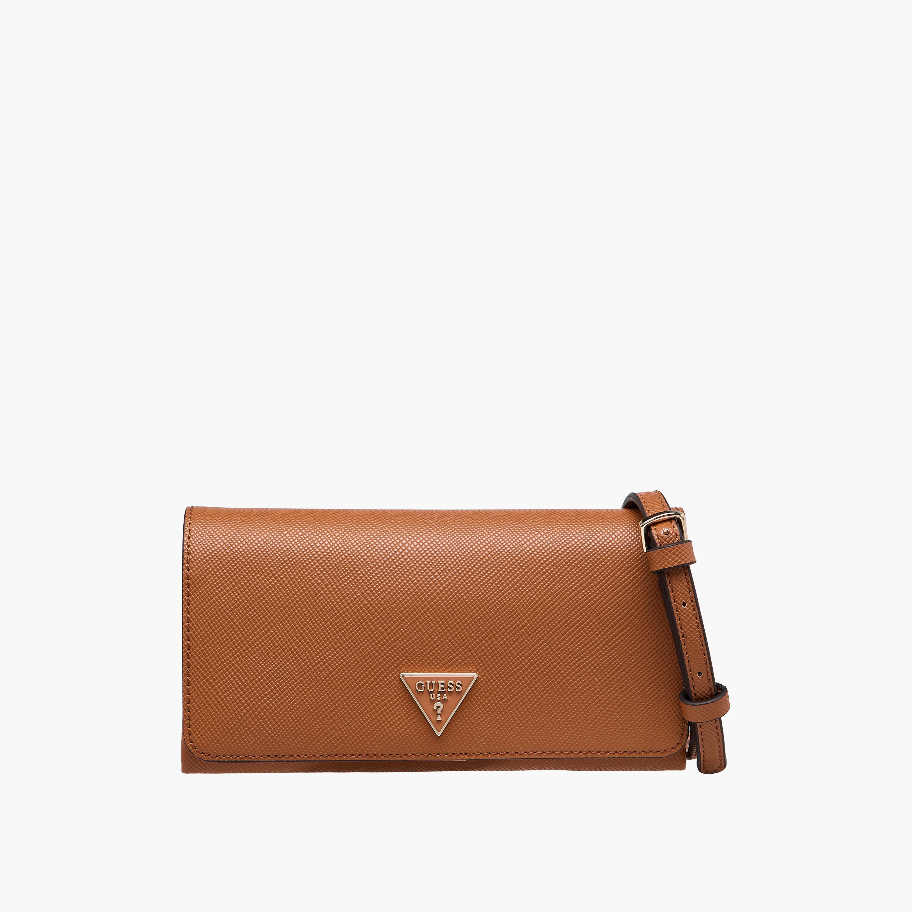 Guess Noelle II Textured Crossbody Bag with Adjustable Chain Strap-women-bagsandwallets-handbags-image-1