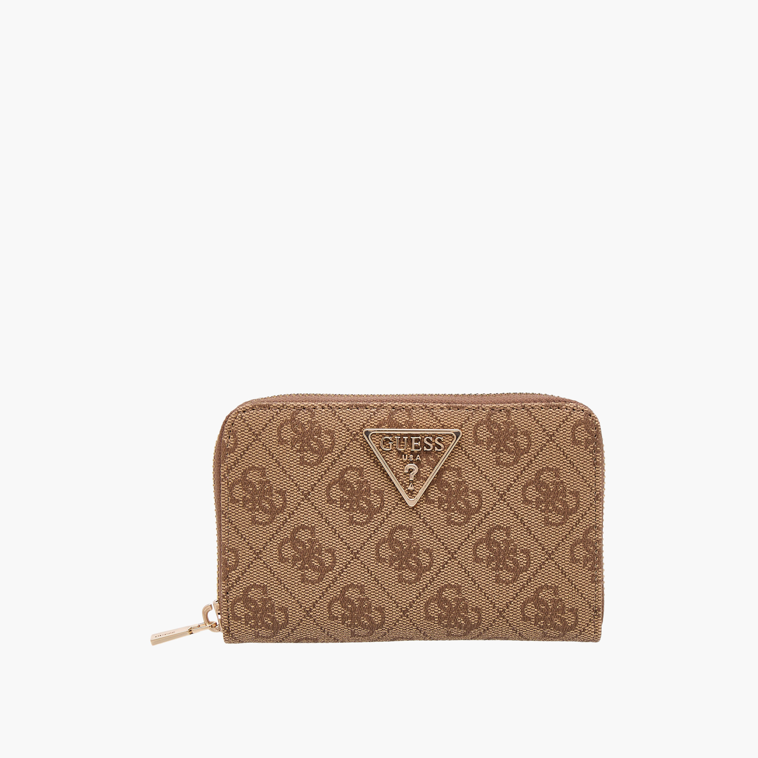 Guess LAUREL SLG Monogram Embossed Zip Around Wallet-women-bagsandwallets-wallets-image-1