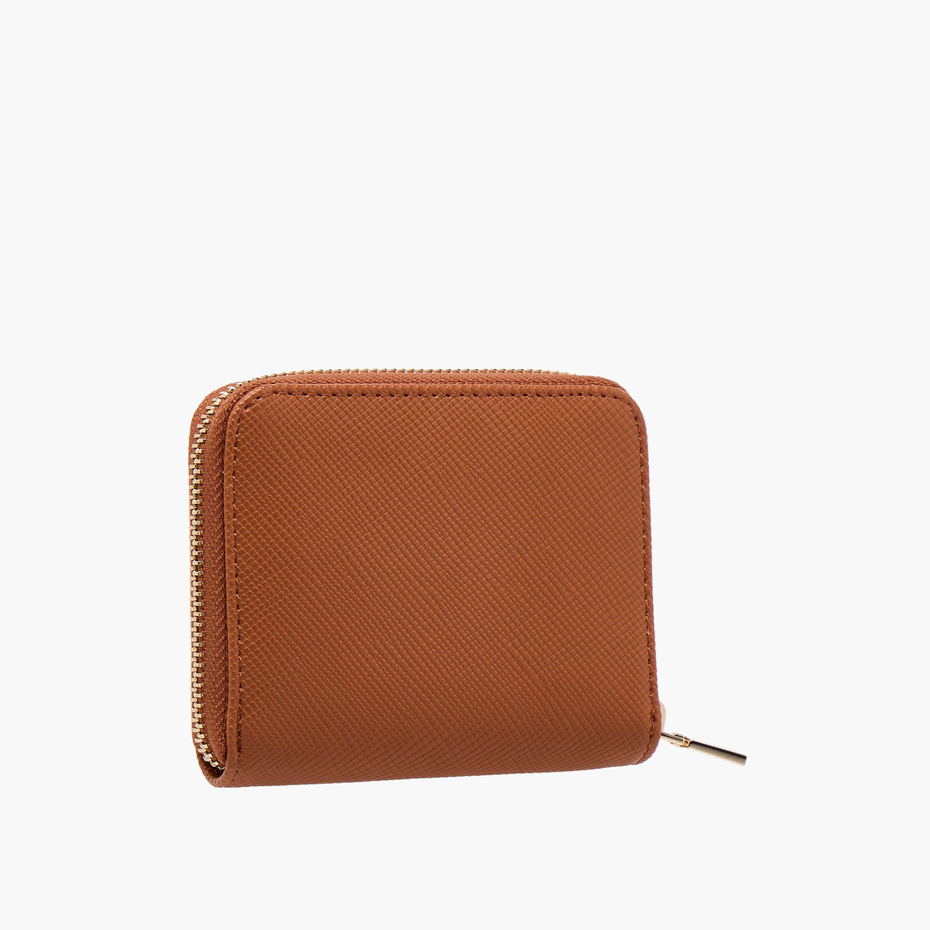 Guess Laurel II SLG Textured Wallet with Zip Closure-women-bagsandwallets-wallets-image-2