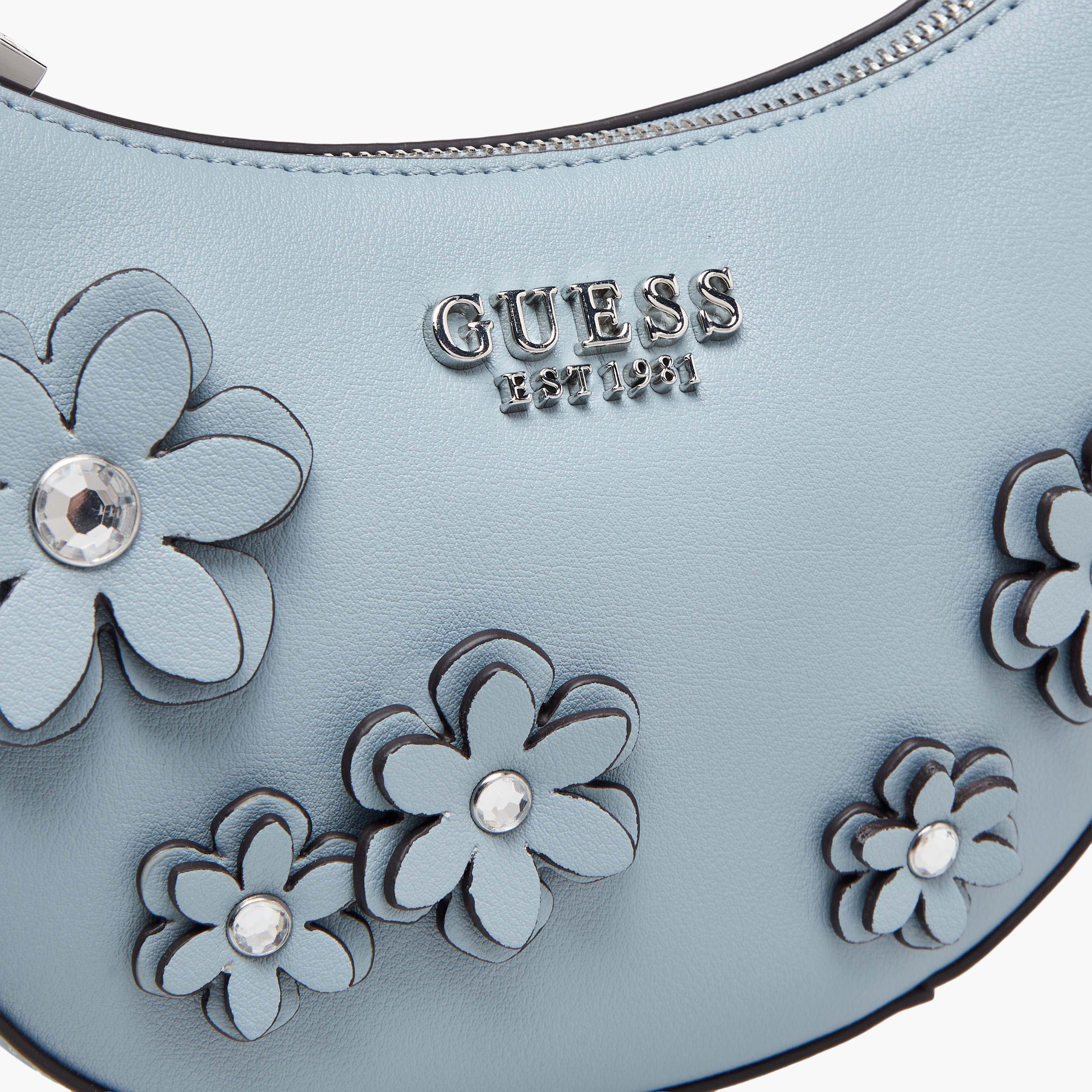 شنطة كتف بسحاب إغلاق وزينة زهور "زاريا ميني" من جيس-women-bagsandwallets-handbags-image-5