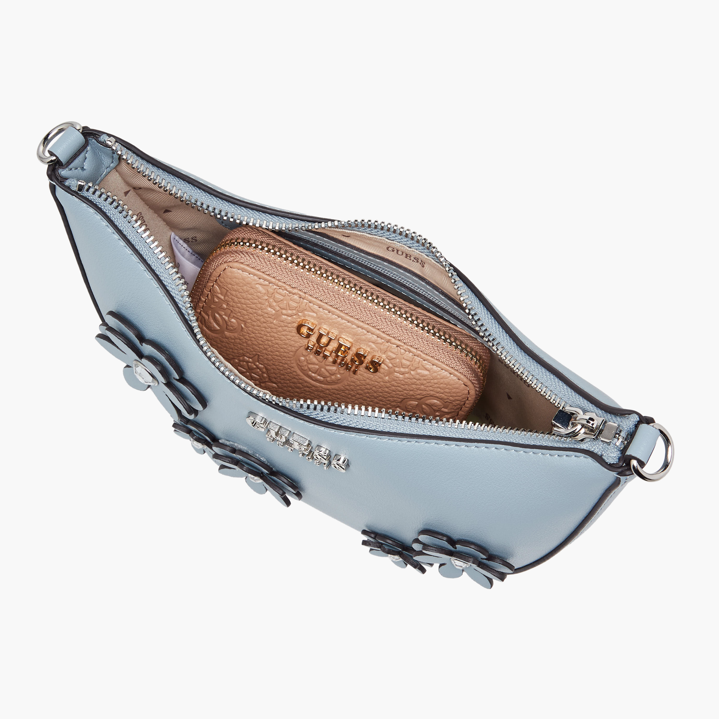 شنطة كتف بسحاب إغلاق وزينة زهور "زاريا ميني" من جيس-women-bagsandwallets-handbags-image-8