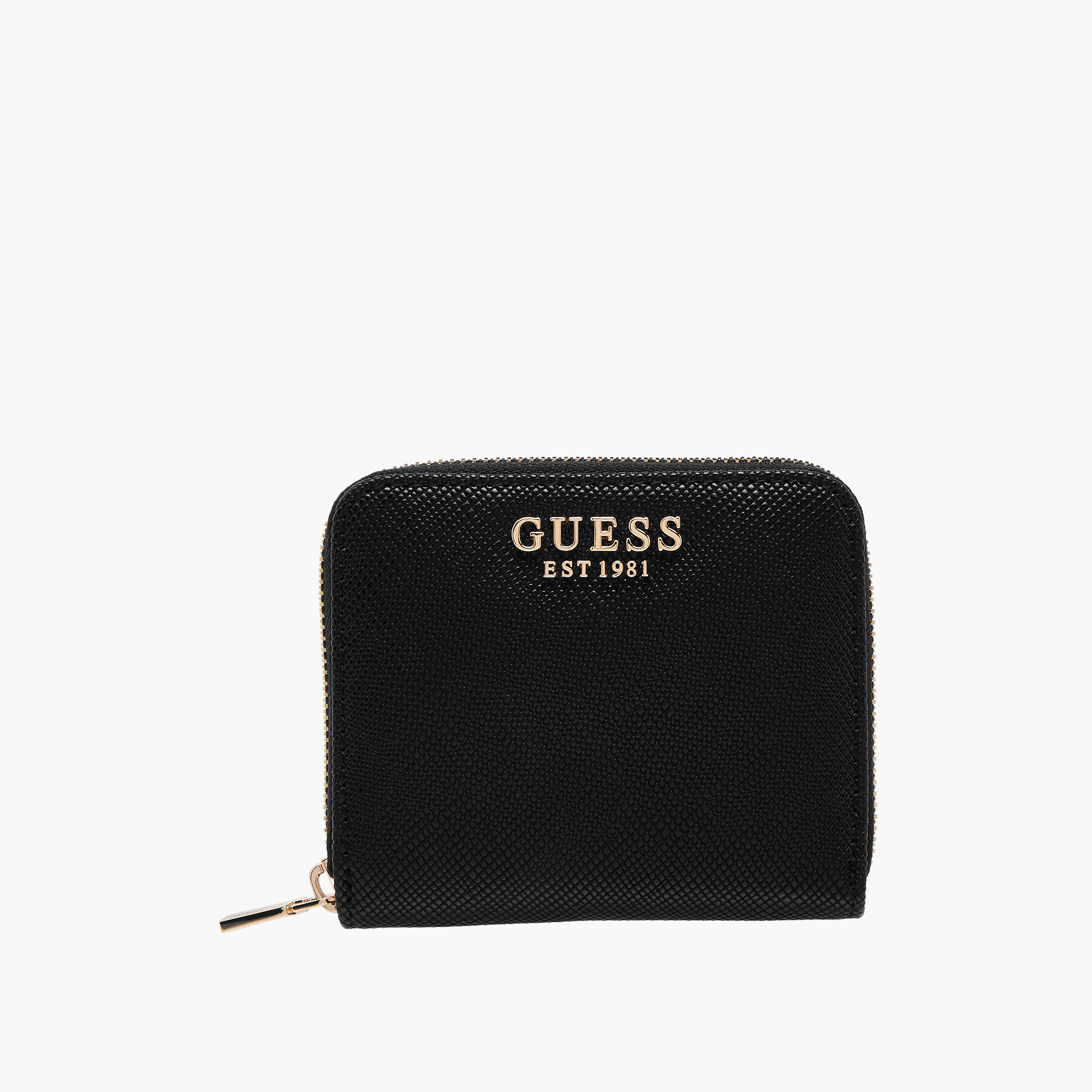 Guess Laurel II SLG Textured Wallet with Zip Closure-women-bagsandwallets-wallets-image-1