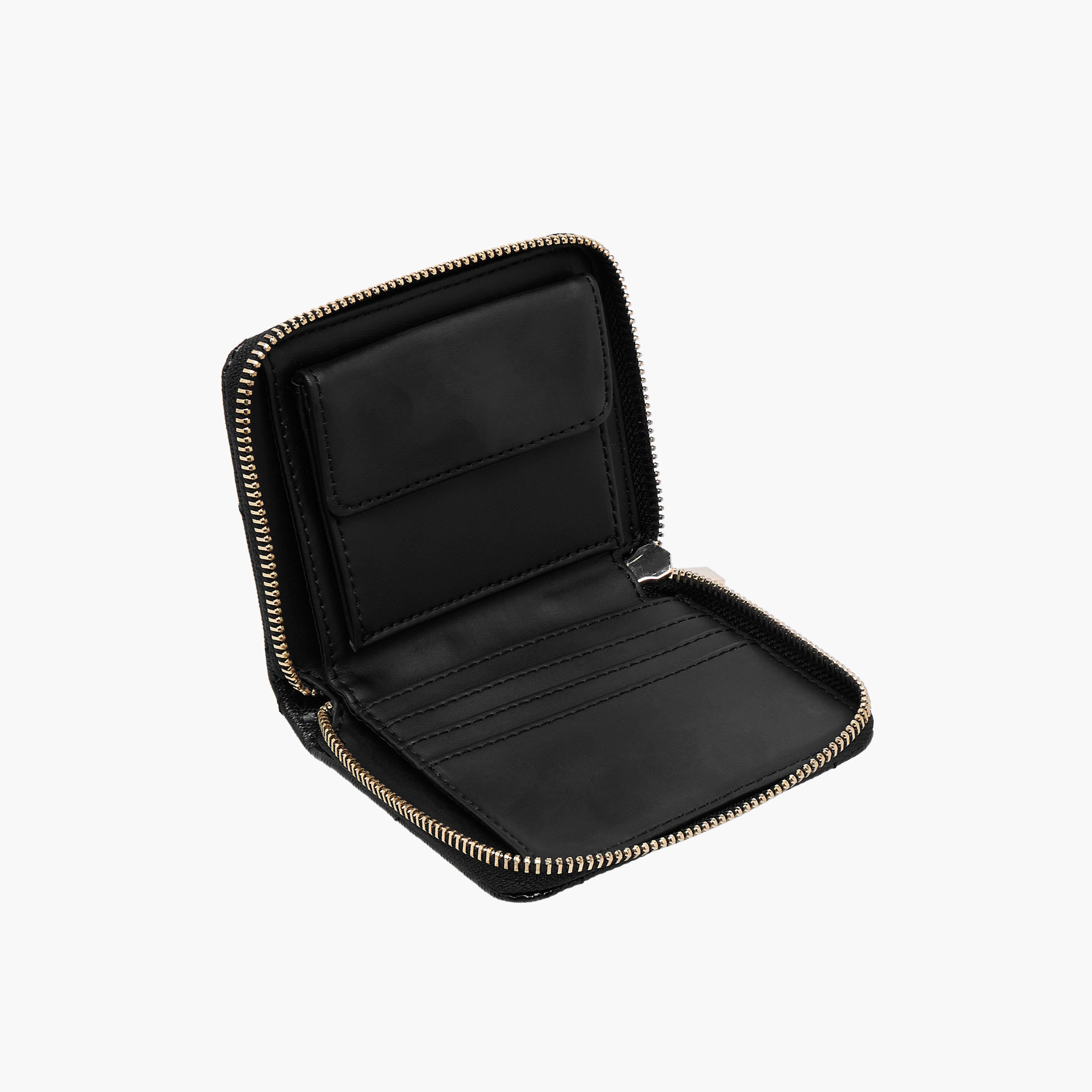 Guess Aldina SLG Textured Wallet with Zip Closure-women-bagsandwallets-wallets-image-5