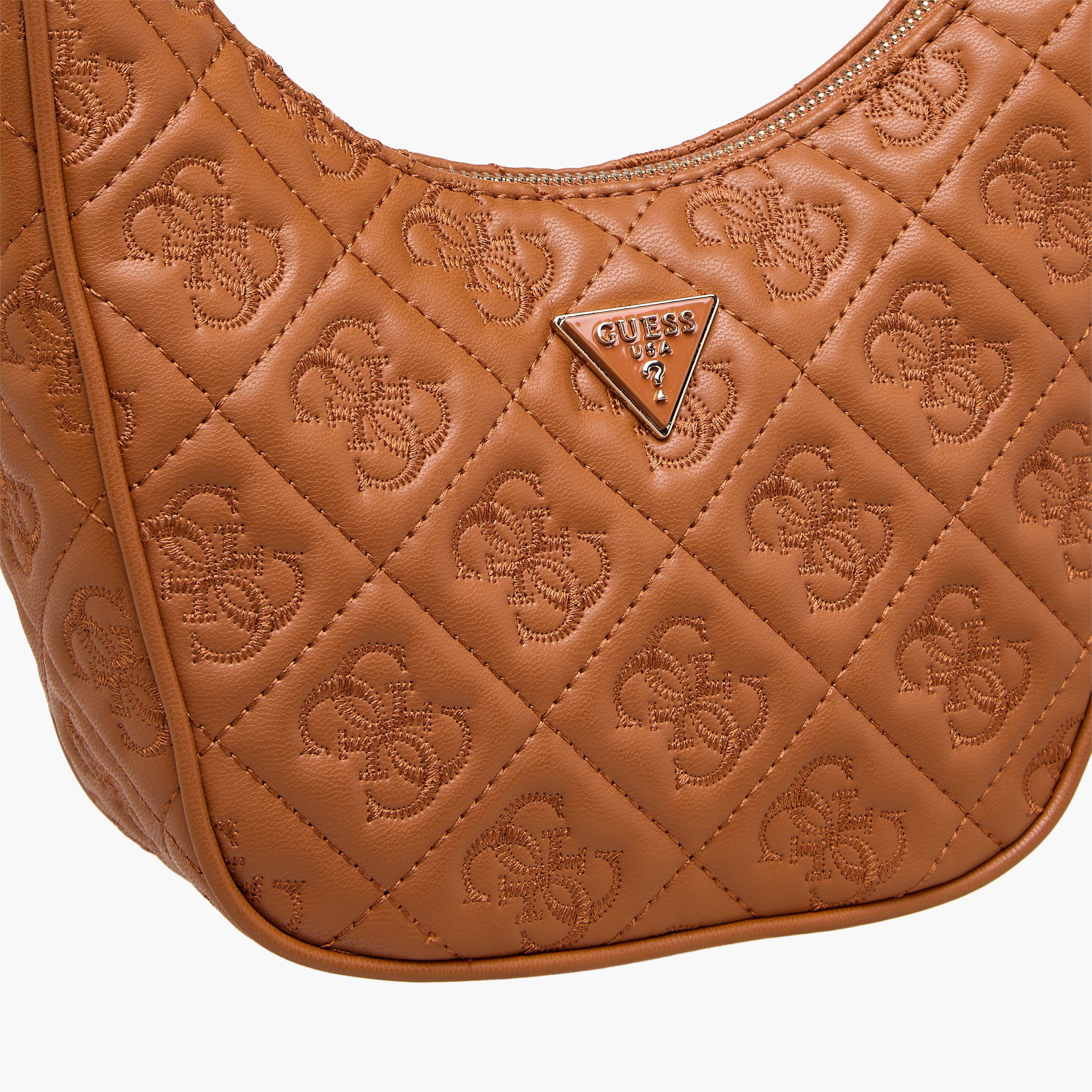 Guess ADELASIA Monogram Embroidered Shoulder Bag with Knot Detail-women-bagsandwallets-handbags-image-4