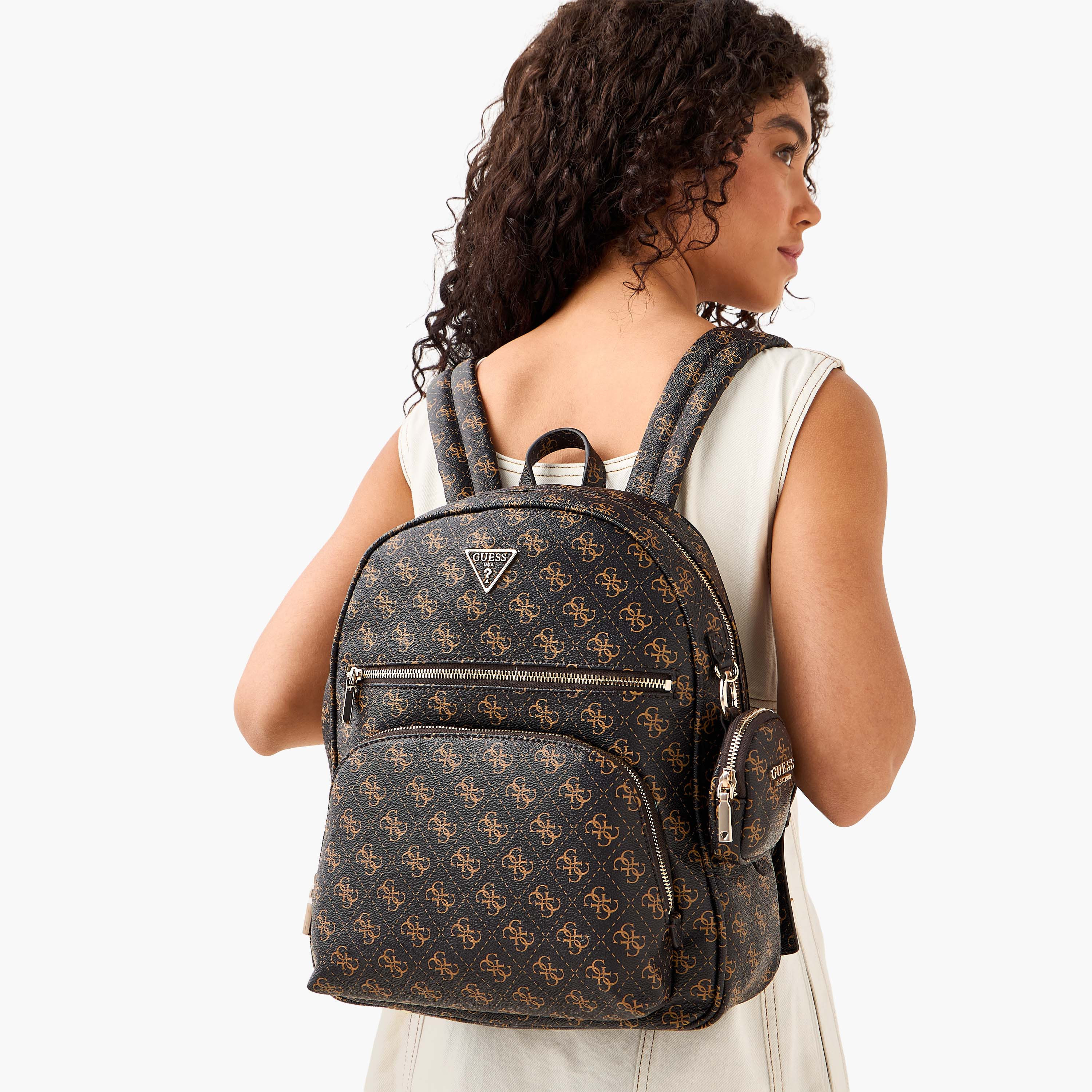 شنطة ظهر بطبعات مونوجرام "باور بلاي تيك" مع شنطة صغيرة من جيس-women-bagsandwallets-handbags-image-2