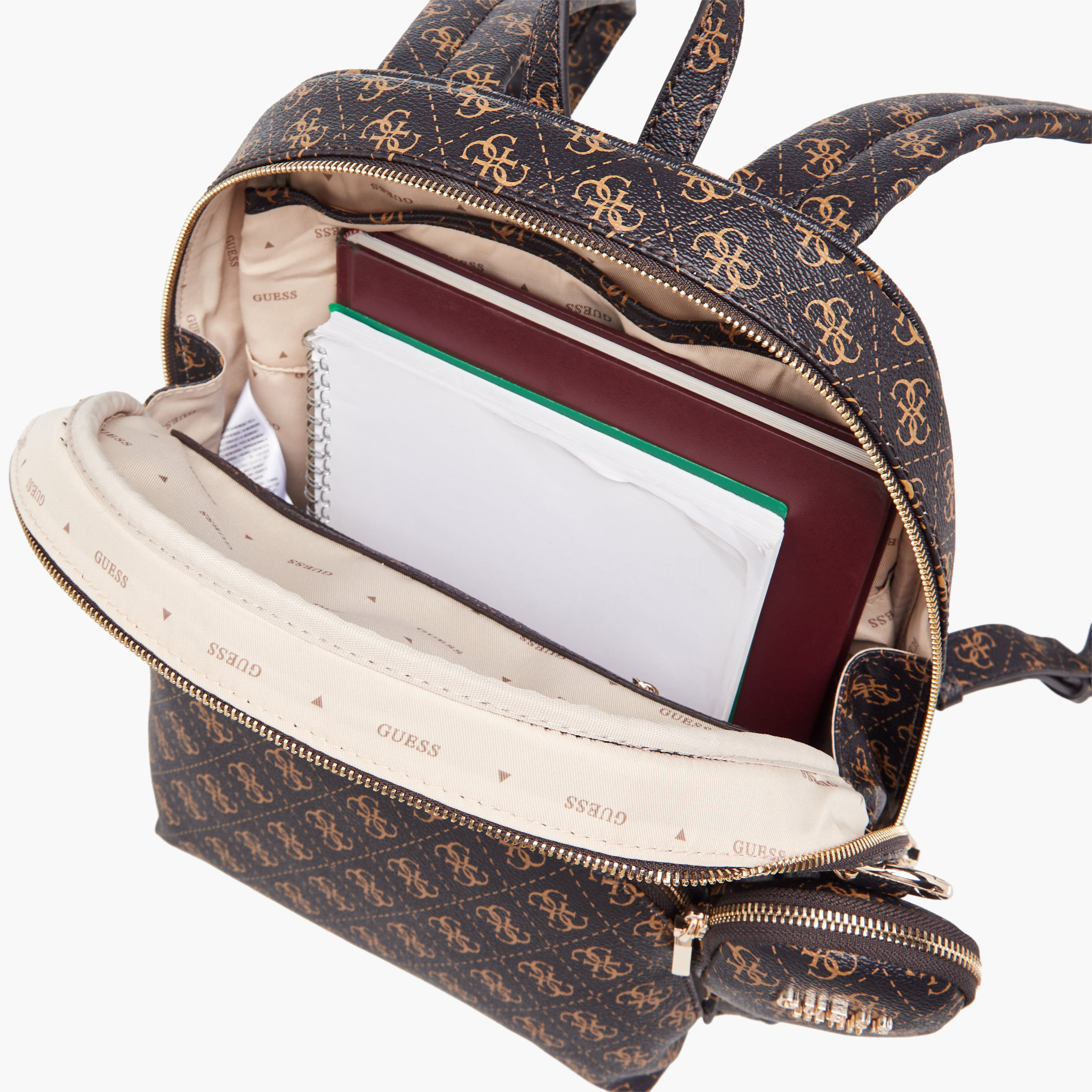 شنطة ظهر بطبعات مونوجرام "باور بلاي تيك" مع شنطة صغيرة من جيس-women-bagsandwallets-handbags-image-7