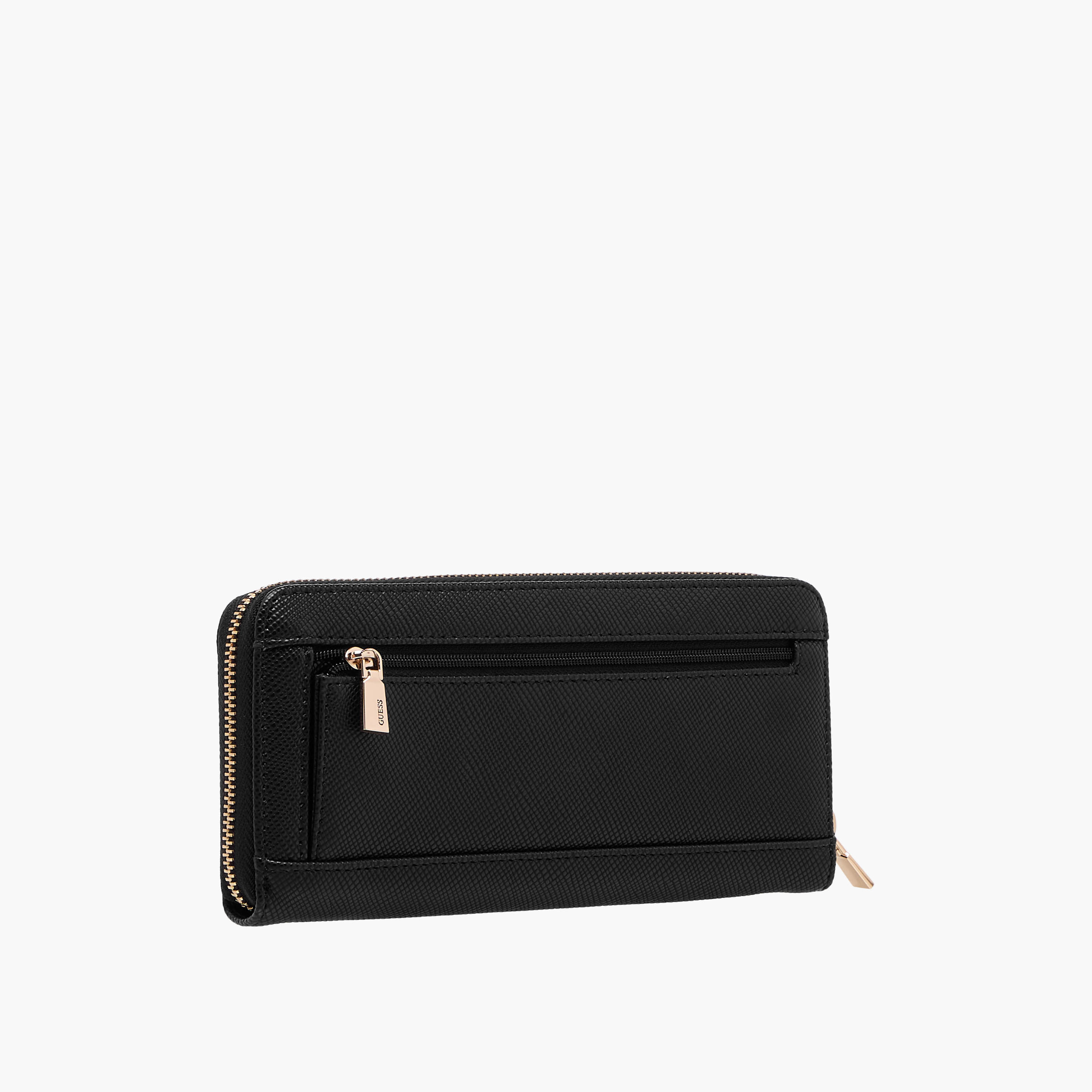 Guess Laurel II Textured Wallet with Wristlet Strap-women-bagsandwallets-wallets-image-2