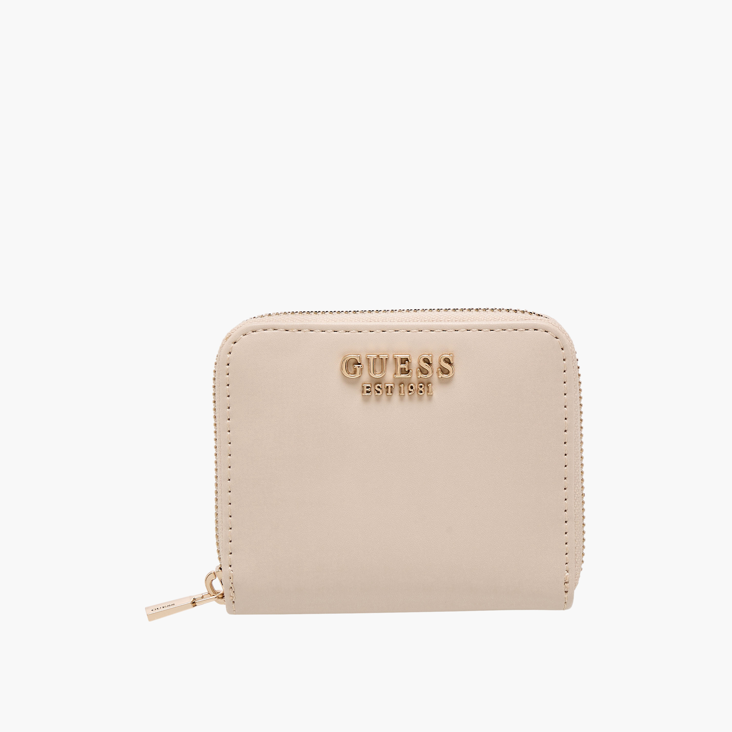Guess Laurel SLG Solid Wallet with Zip Closure-women-bagsandwallets-wallets-image-1