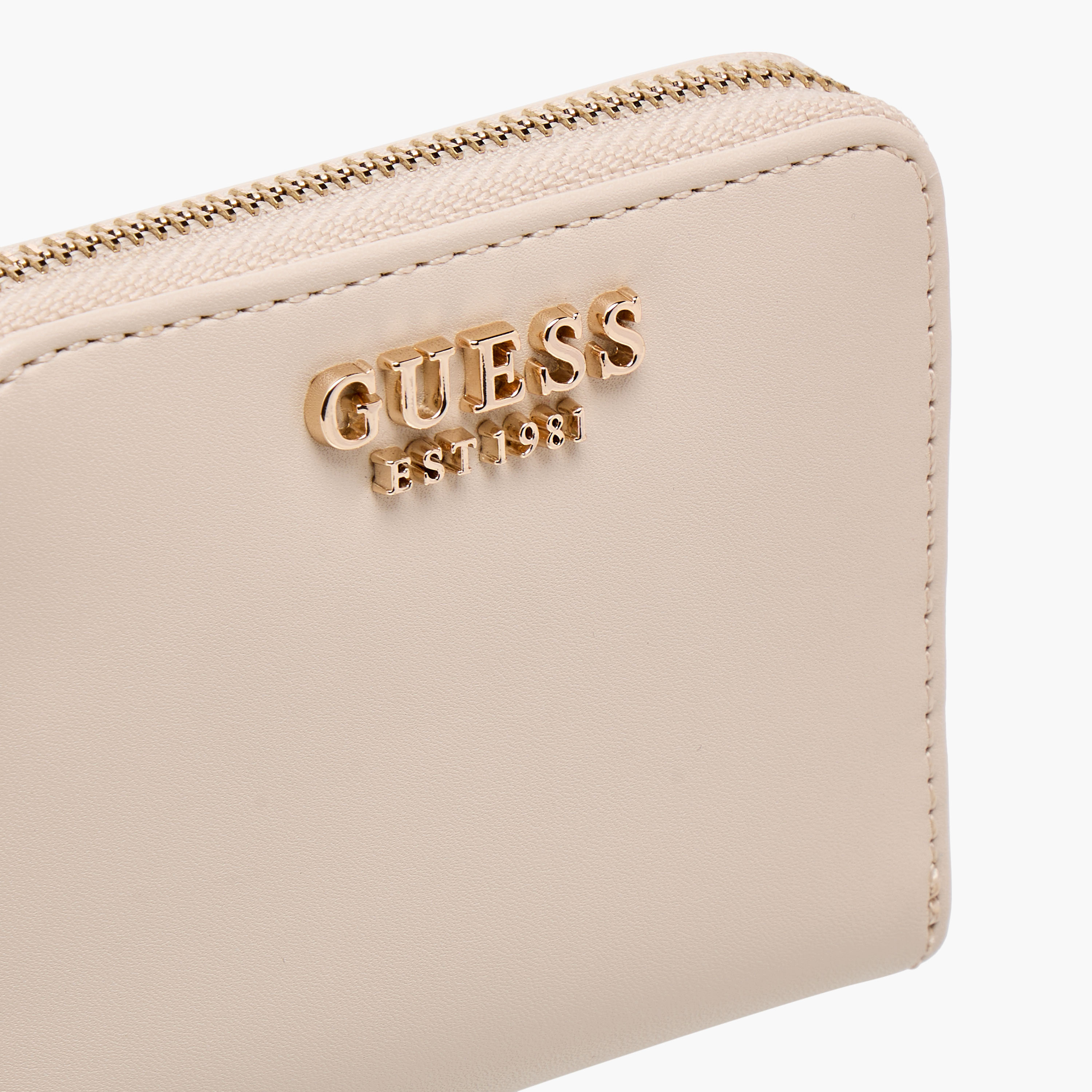 Guess Laurel SLG Solid Wallet with Zip Closure-women-bagsandwallets-wallets-image-3