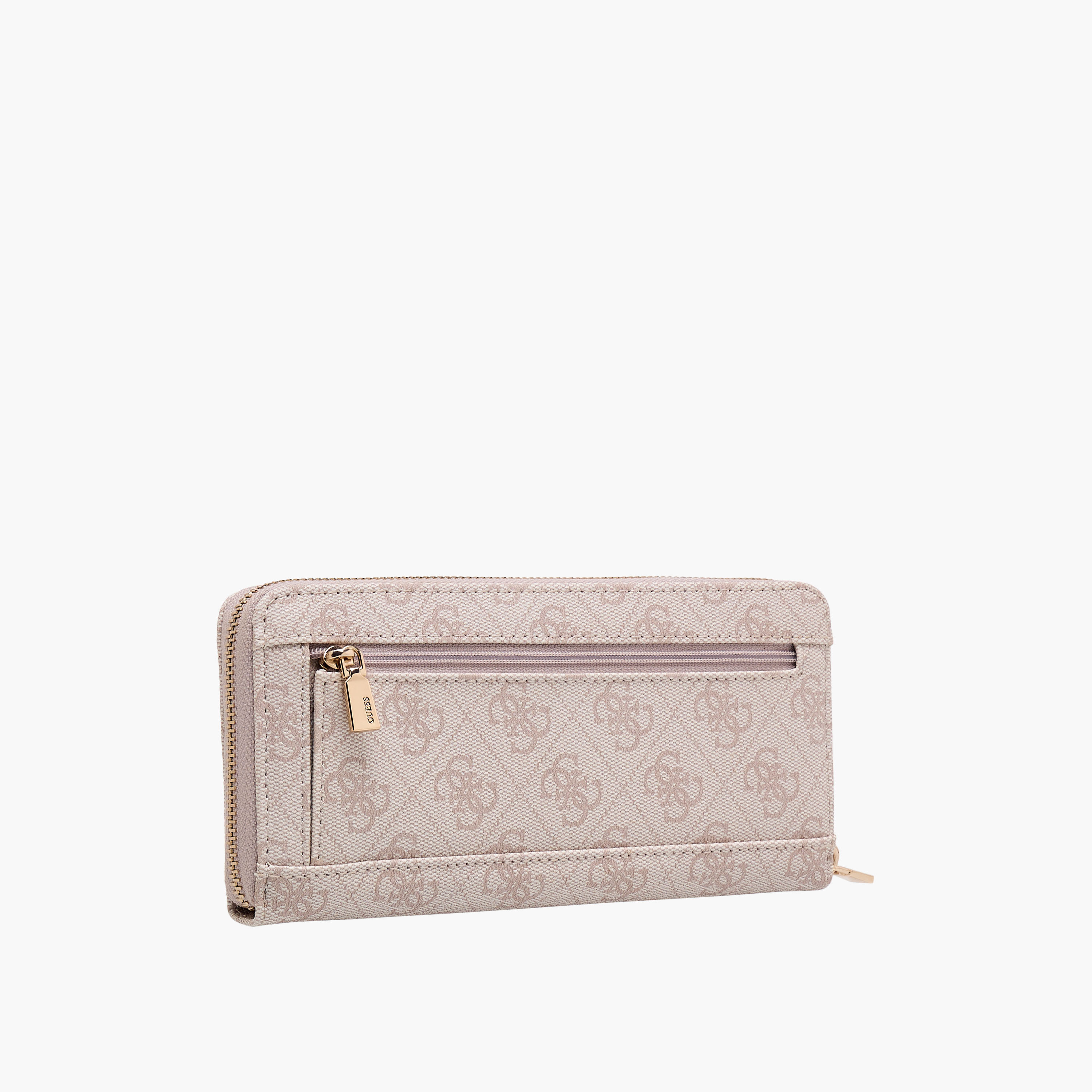 Guess Laurel Textured Wallet with Wristlet Strap-women-bagsandwallets-wallets-image-2