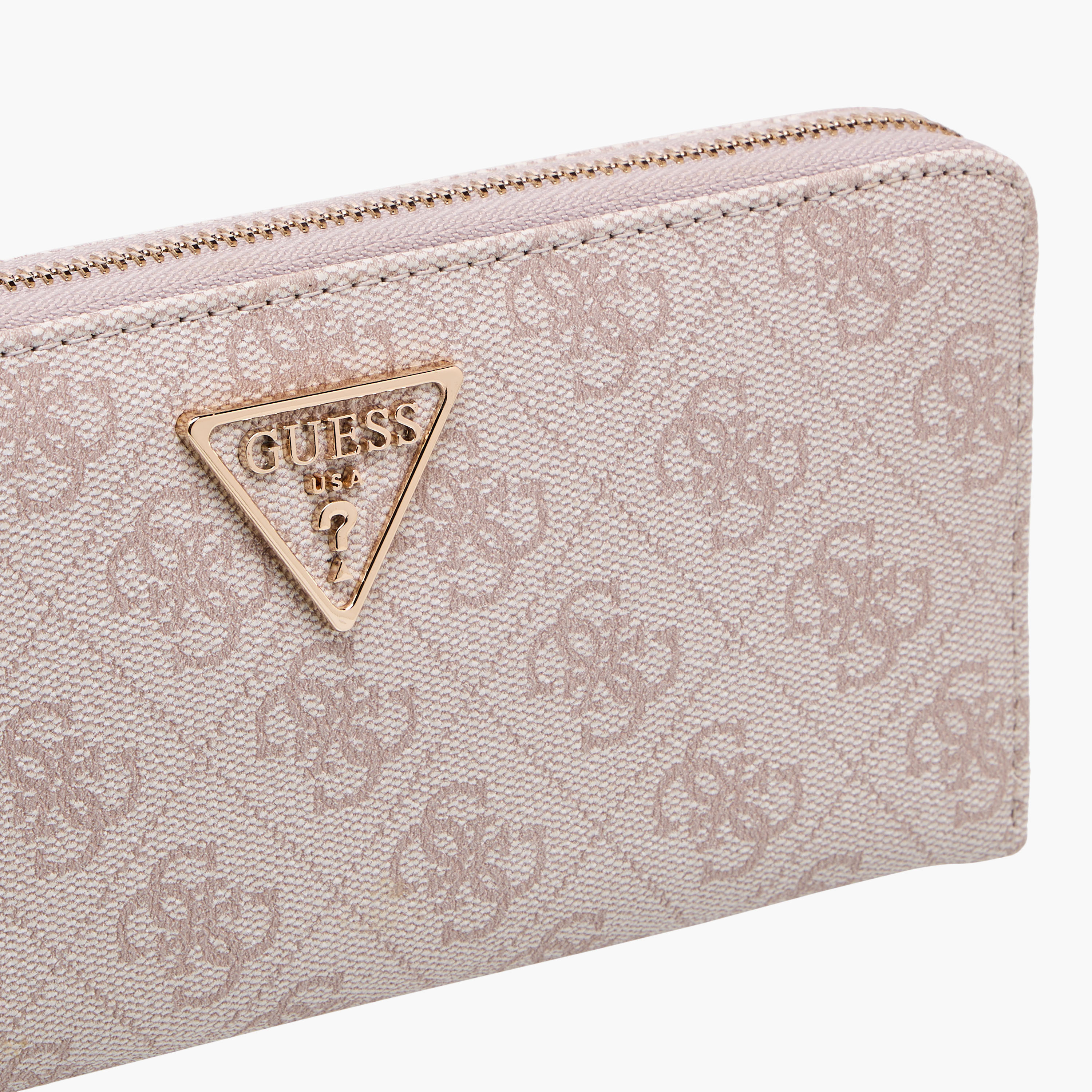 Guess Laurel Textured Wallet with Wristlet Strap-women-bagsandwallets-wallets-image-3
