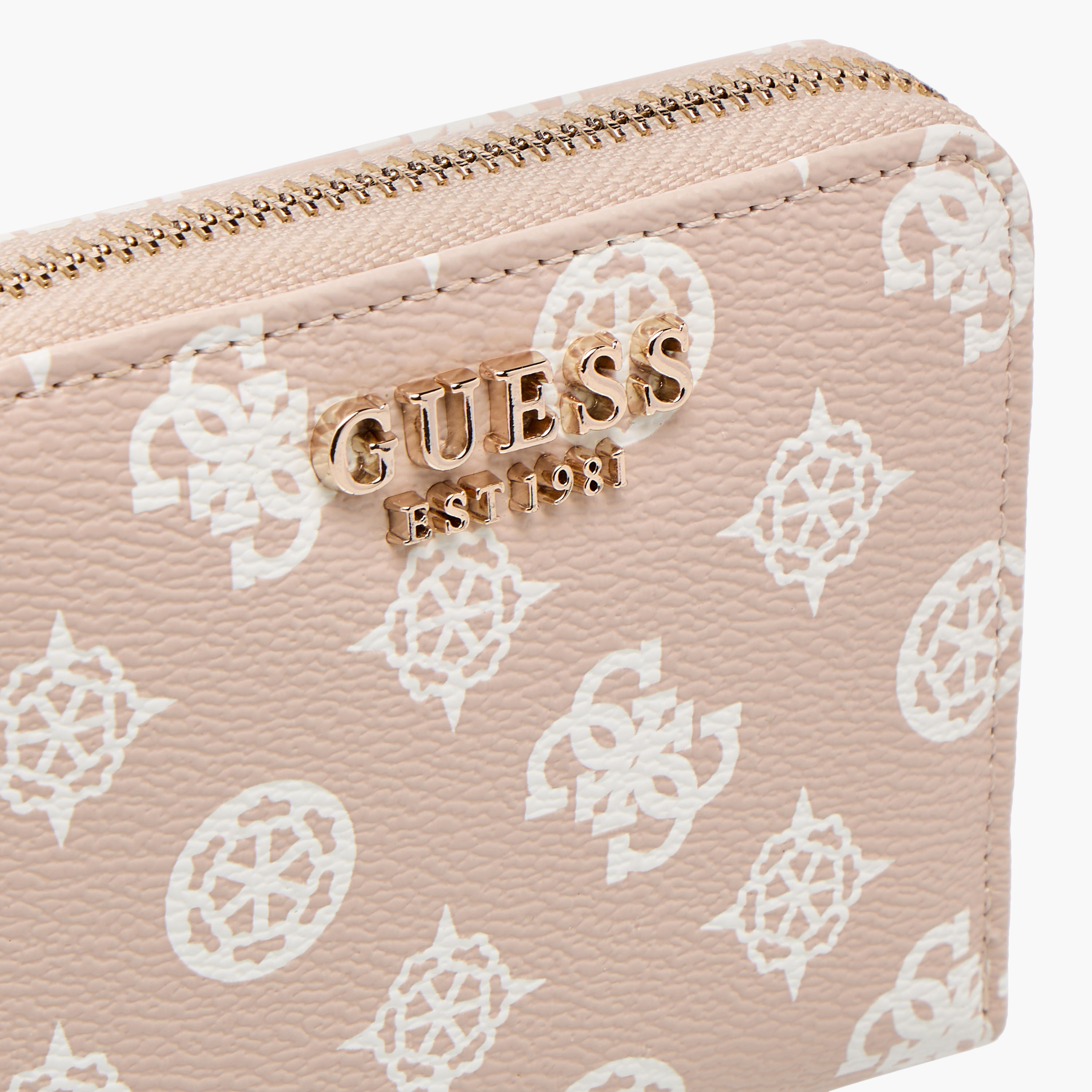 Guess LAUREL SLG Monogram Print Zip Around Wallet-women-bagsandwallets-wallets-image-3