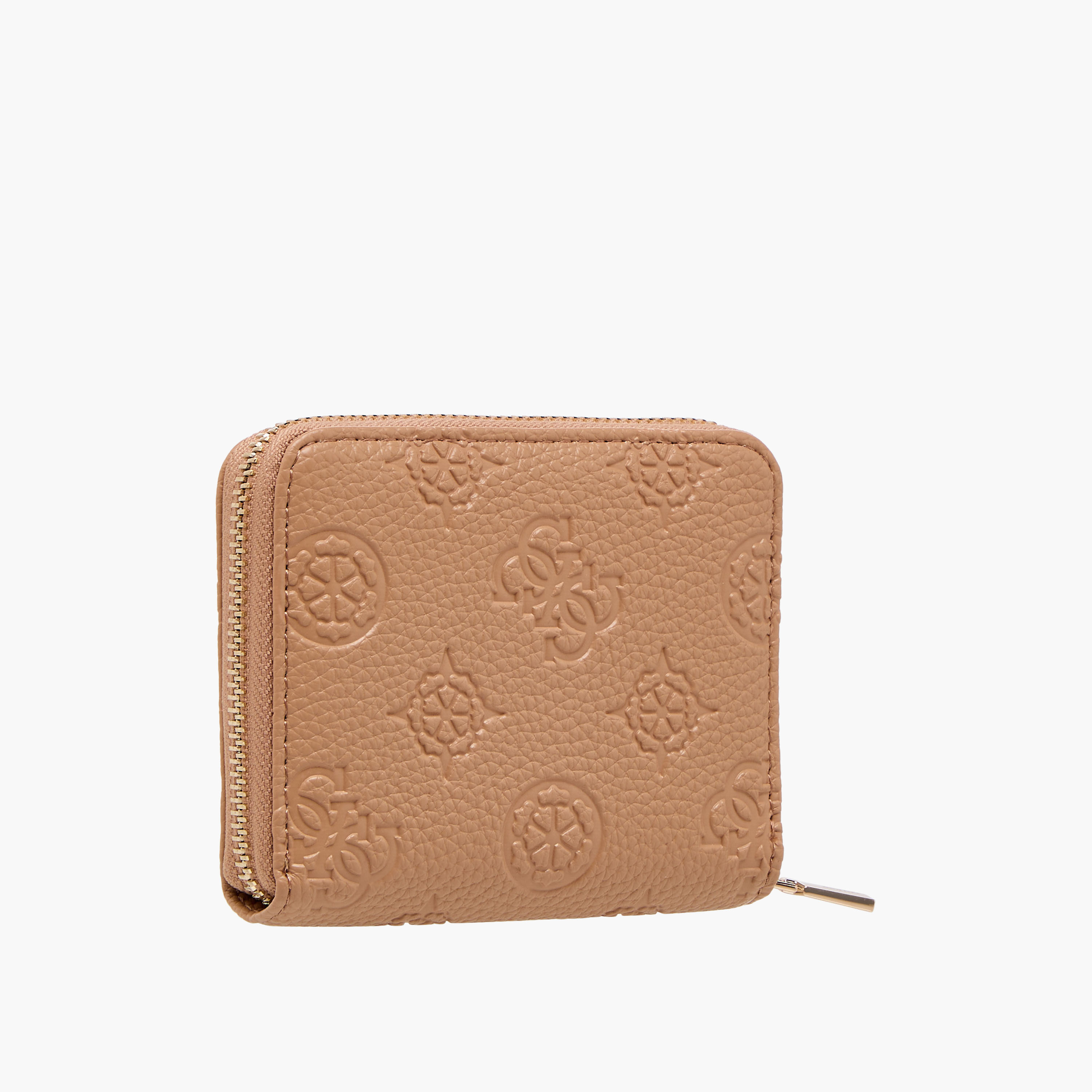 Guess CRESIDIA SLG Monogram Embossed Zip Around Wallet-women-bagsandwallets-wallets-image-2