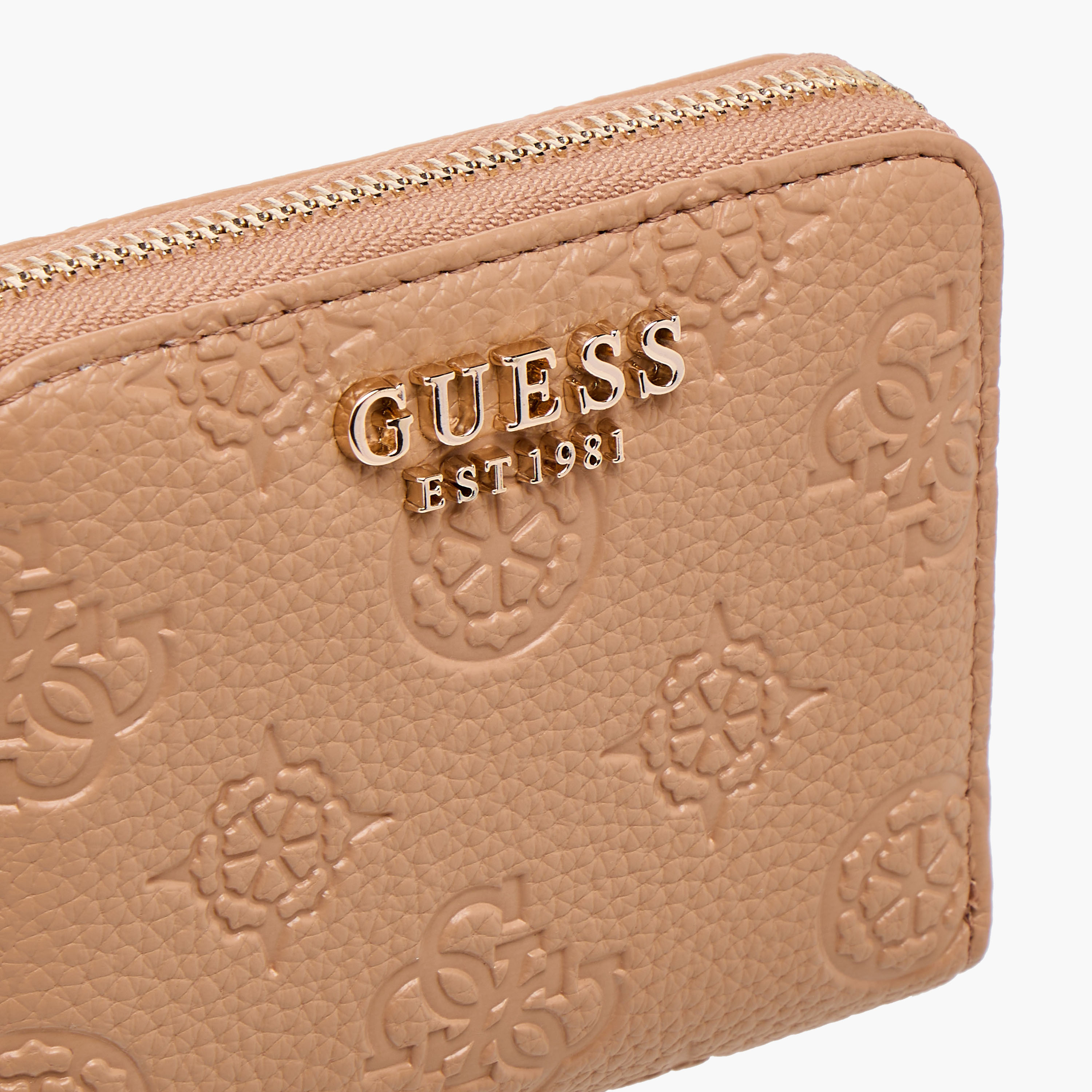 Guess CRESIDIA SLG Monogram Embossed Zip Around Wallet-women-bagsandwallets-wallets-image-3