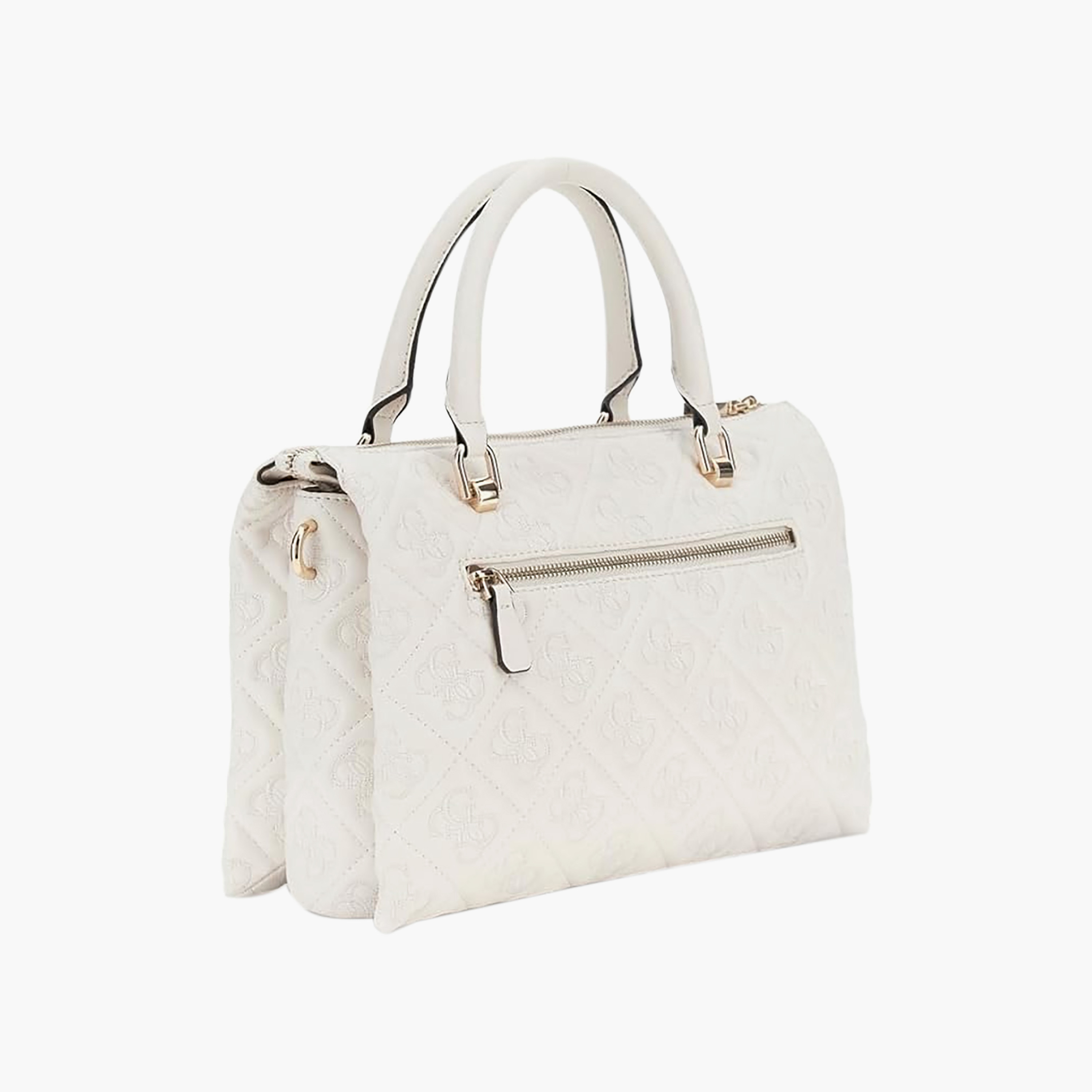 Guess - Adelasia Multi Comp Satchel - White-women-bagsandwallets-handbags-image-3