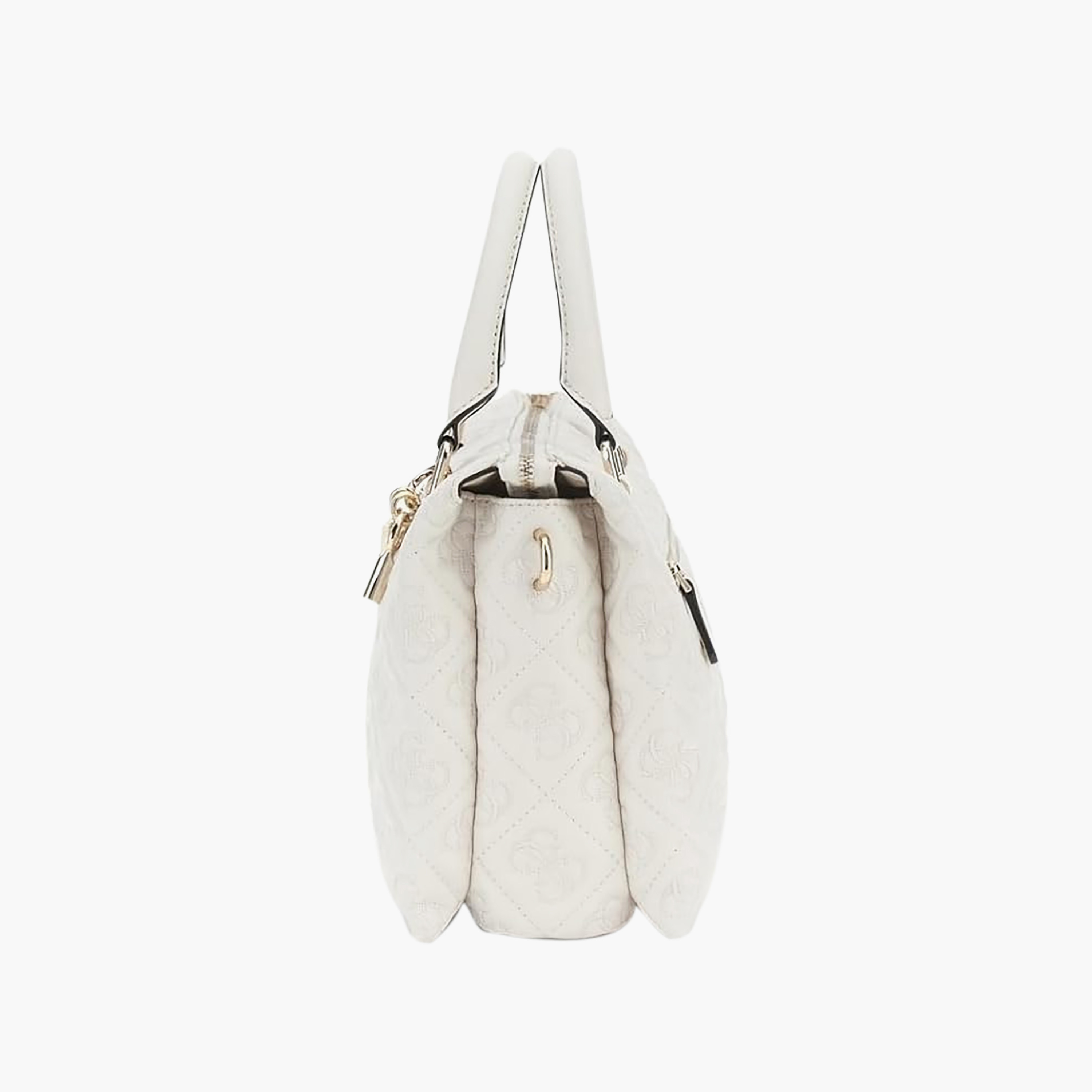 Guess - Adelasia Multi Comp Satchel - White-women-bagsandwallets-handbags-image-4