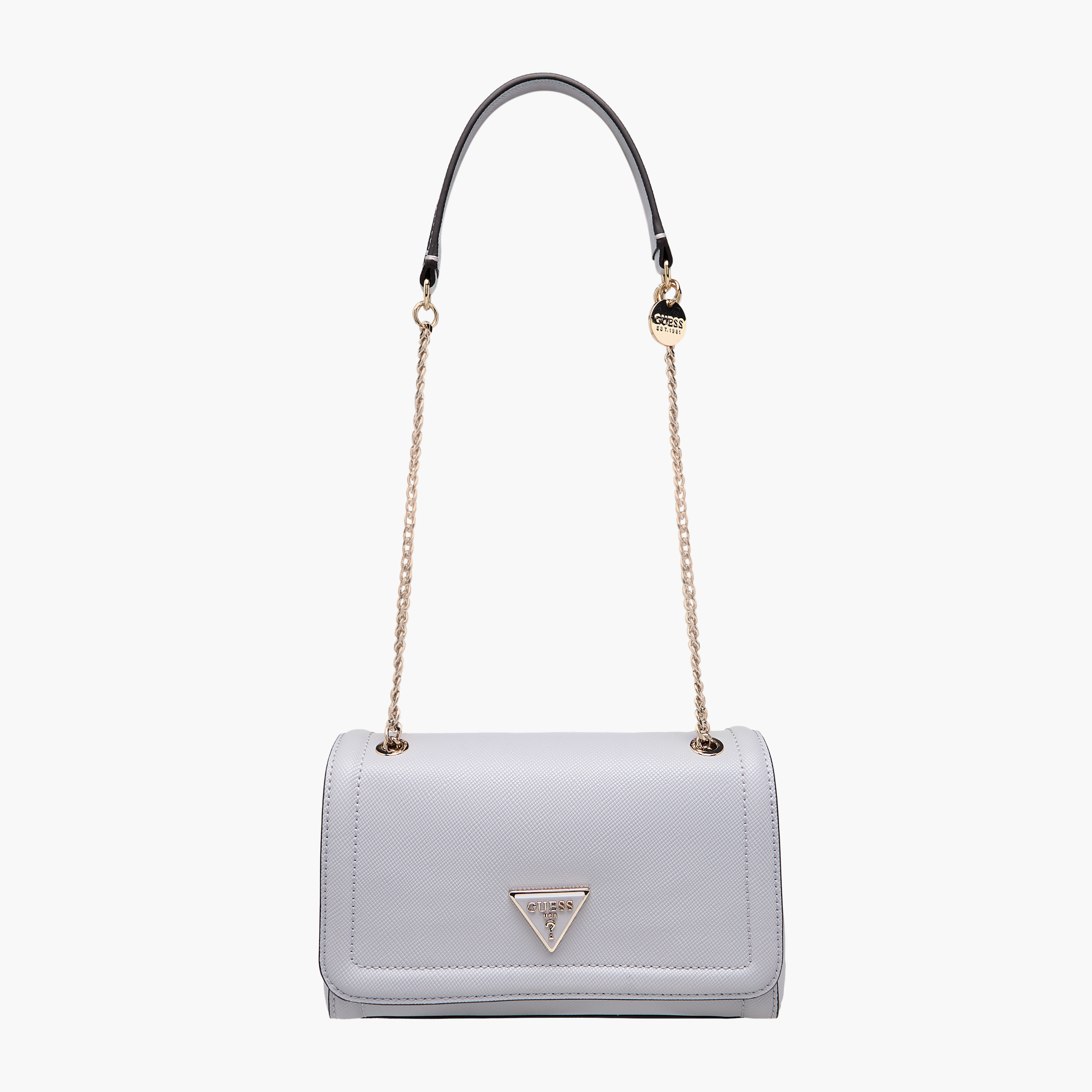 Guess Noelle Convertible Crossbody Bag with Chain Strap-women-bagsandwallets-handbags-image-1