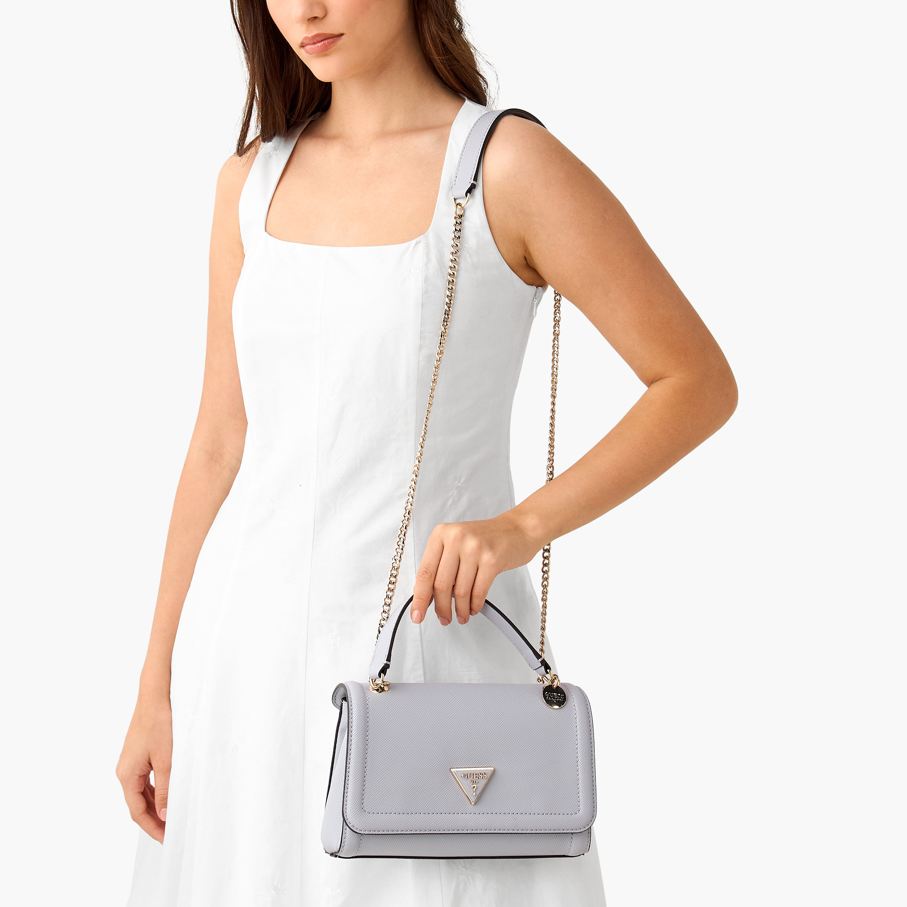 Guess Noelle Convertible Crossbody Bag with Chain Strap-women-bagsandwallets-handbags-image-2