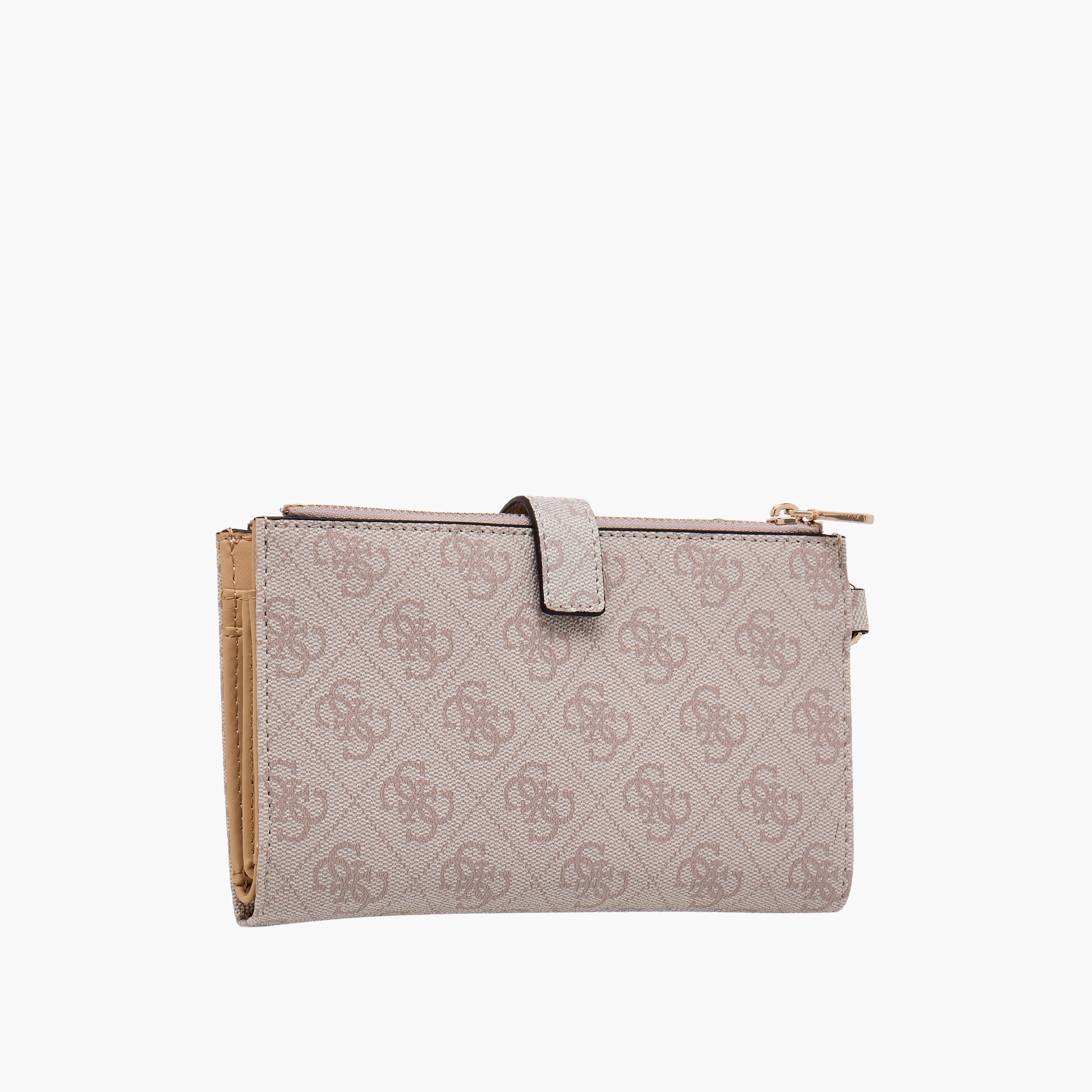 محفظة بطيّة ثنائية وطبعات مونوجرام لوريل سلاج دبل من جيس-women-bagsandwallets-wallets-image-2