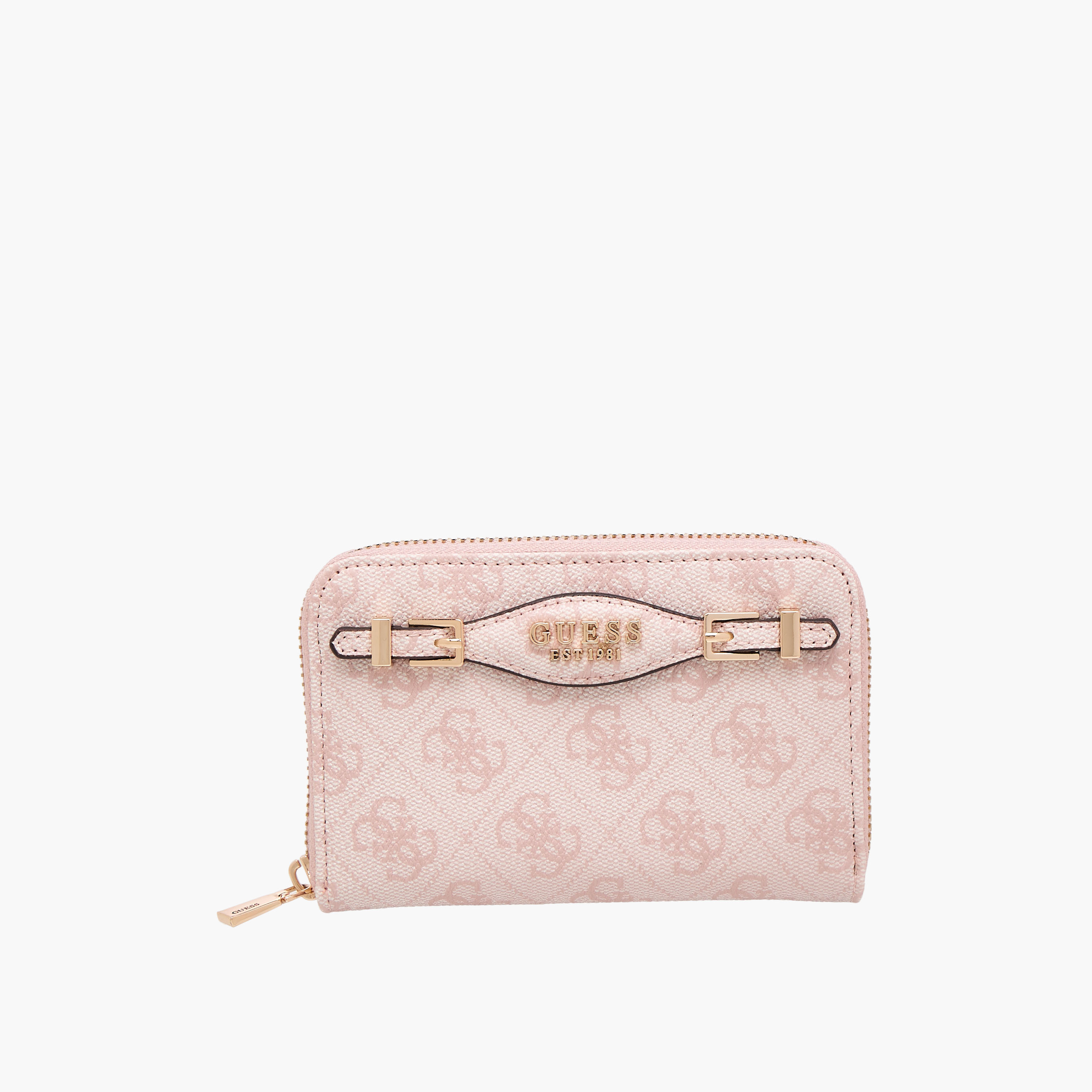 Guess KATYA SLG Monogram Print Zip Around Wallet-women-bagsandwallets-wallets-image-1
