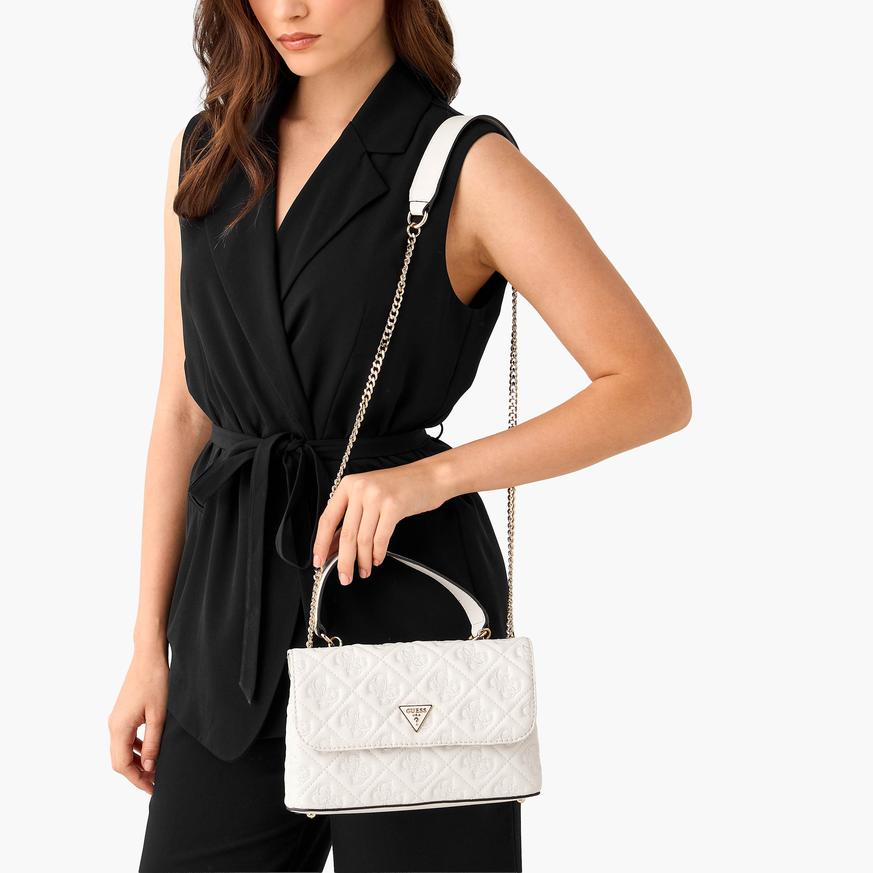 Guess Adelasia Monogram Embroidered Crossbody Bag with Chain Strap-women-bagsandwallets-handbags-image-8