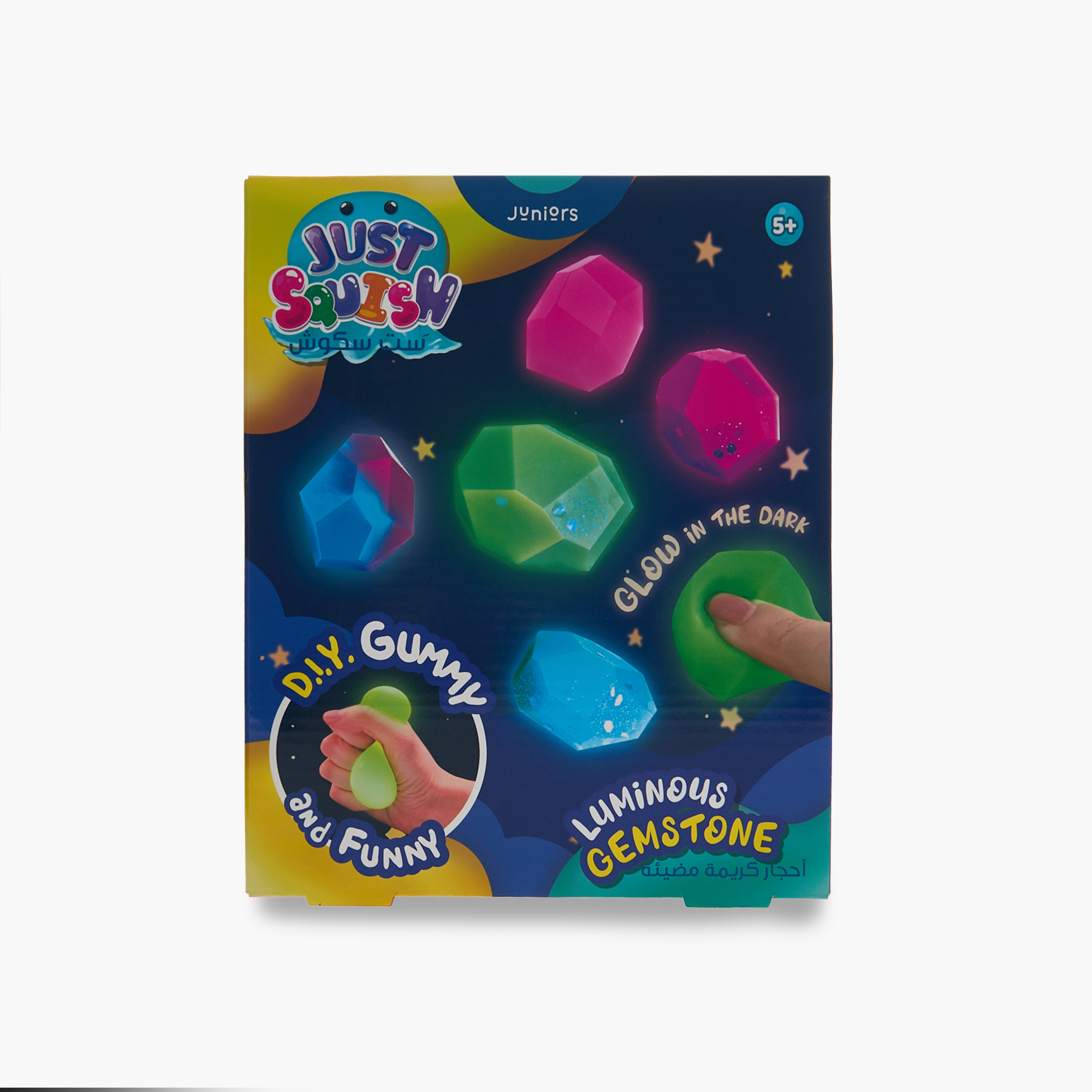 Juniors  DIY Luminous Gemstone Activity Set-toys-educational-doughtoys-image-1