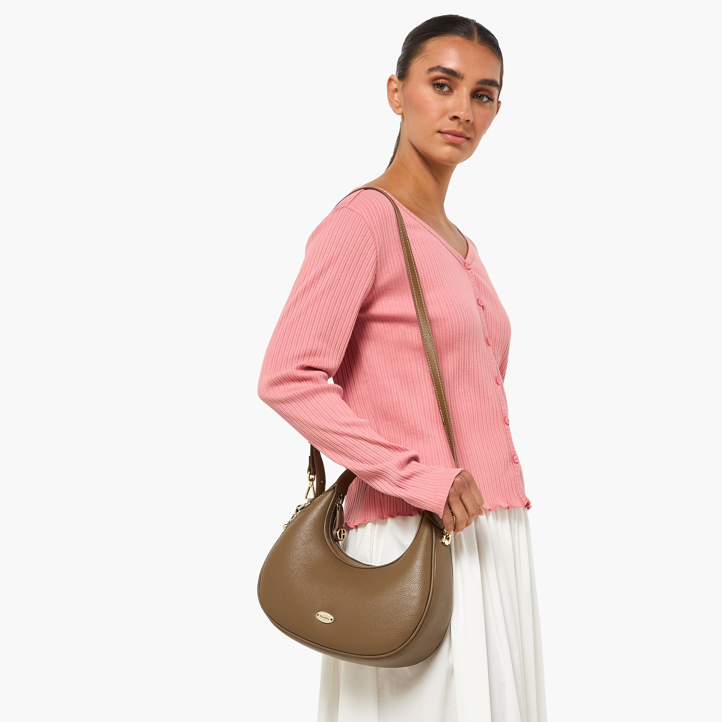شنطة باجيت سادة مع محفظة من كريسبيلا-women-bagsandwallets-handbags-image-2