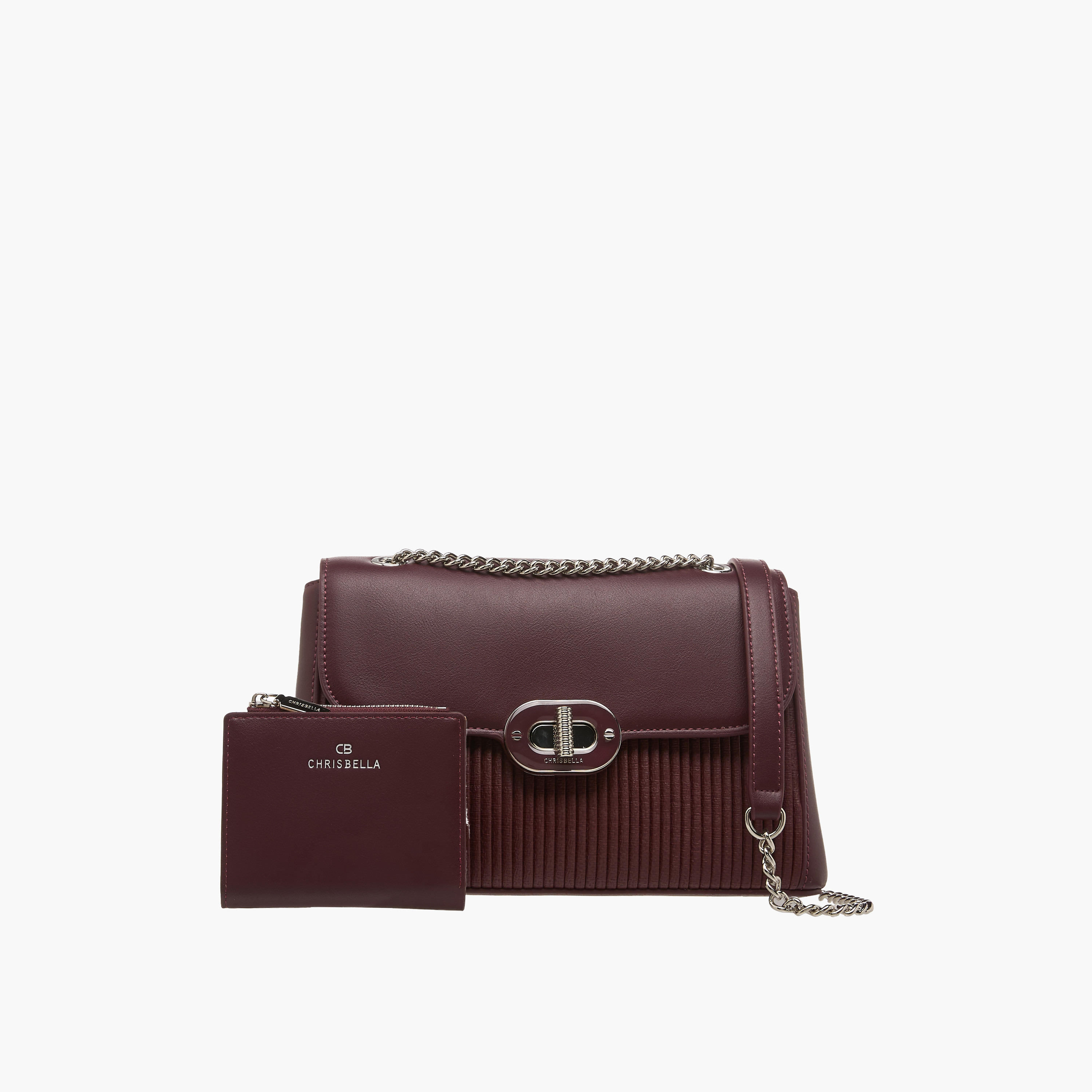 شنطة كروس بودي مضلعة مع محفظة من كريسبيلا-women-bagsandwallets-handbags-image-1