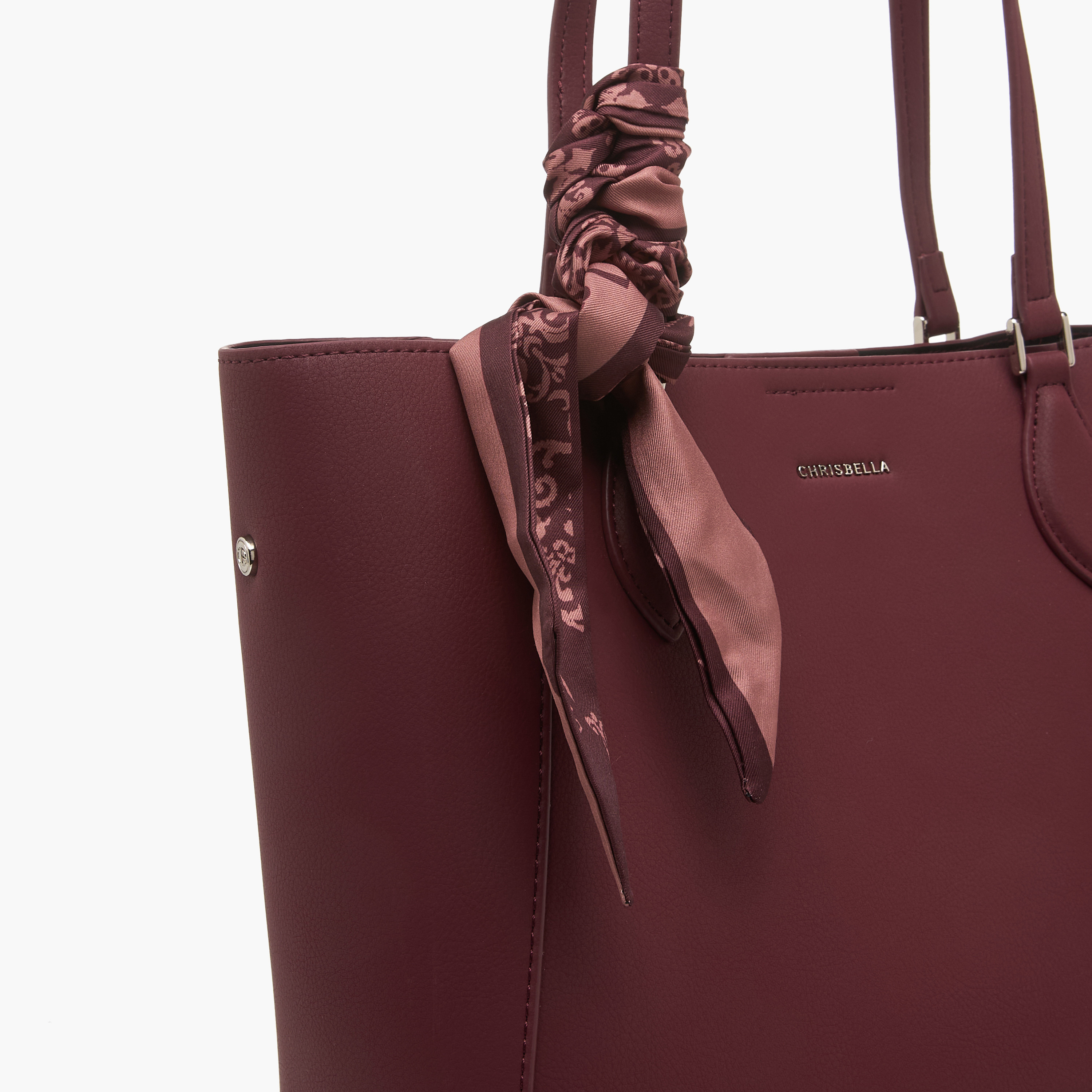 شنطة توتي بتفاصيل وشاح مع محفظة من كريسبيلا-women-bagsandwallets-handbags-image-7