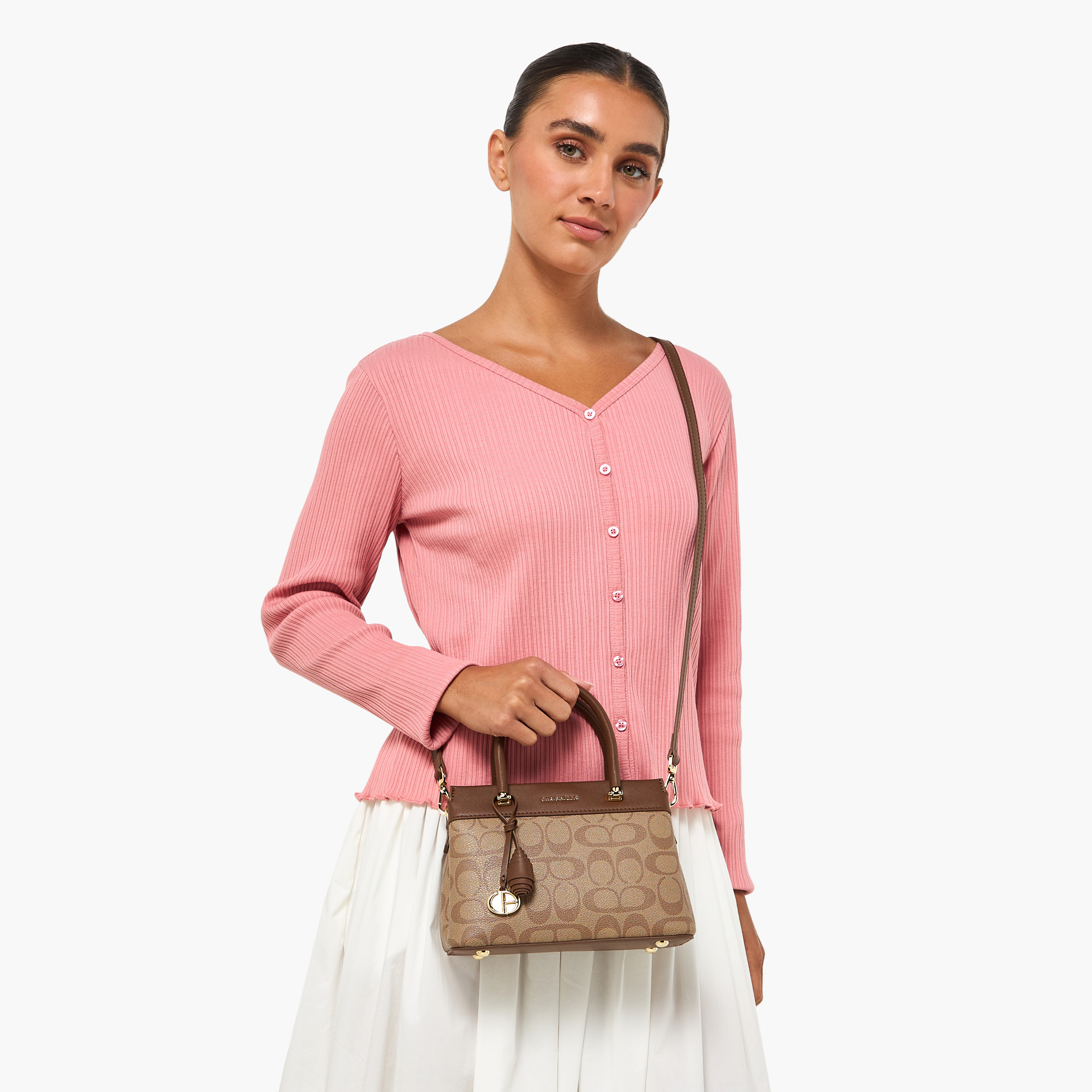 Chrisbella Monogram Print Crossbody Bag with Coin Pouch-women-bagsandwallets-handbags-image-2