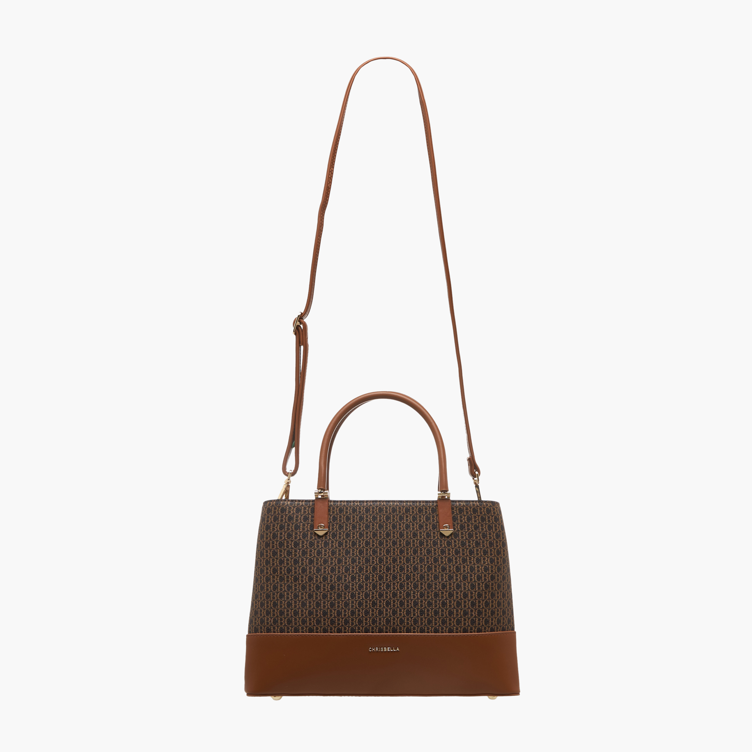 Chrisbella Monogram Print Crossbody Bag with Coin Pouch-women-bagsandwallets-handbags-image-3