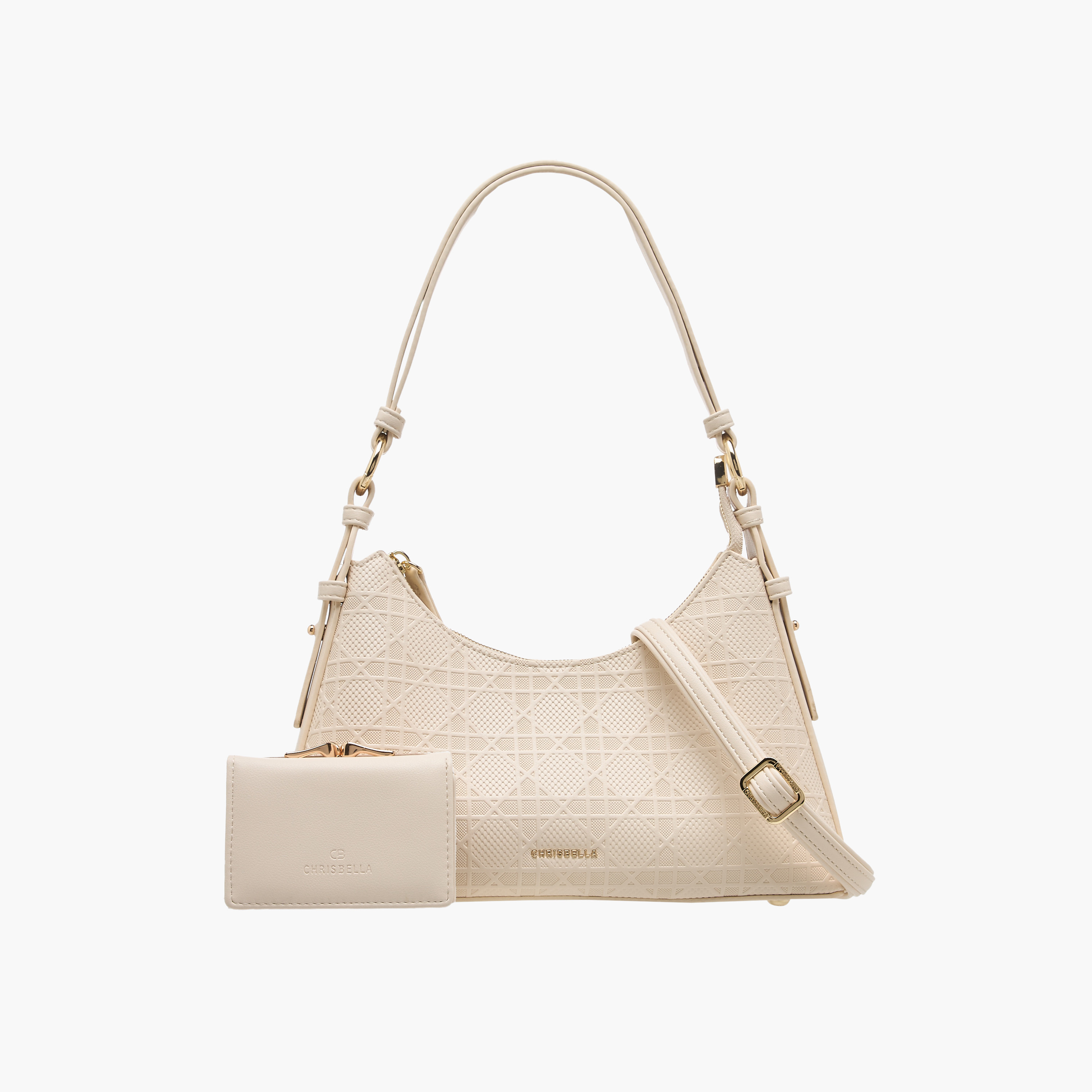 Chrisbella Charm Detail Crossbody Bag with Coin Purse-women-bagsandwallets-handbags-image-1