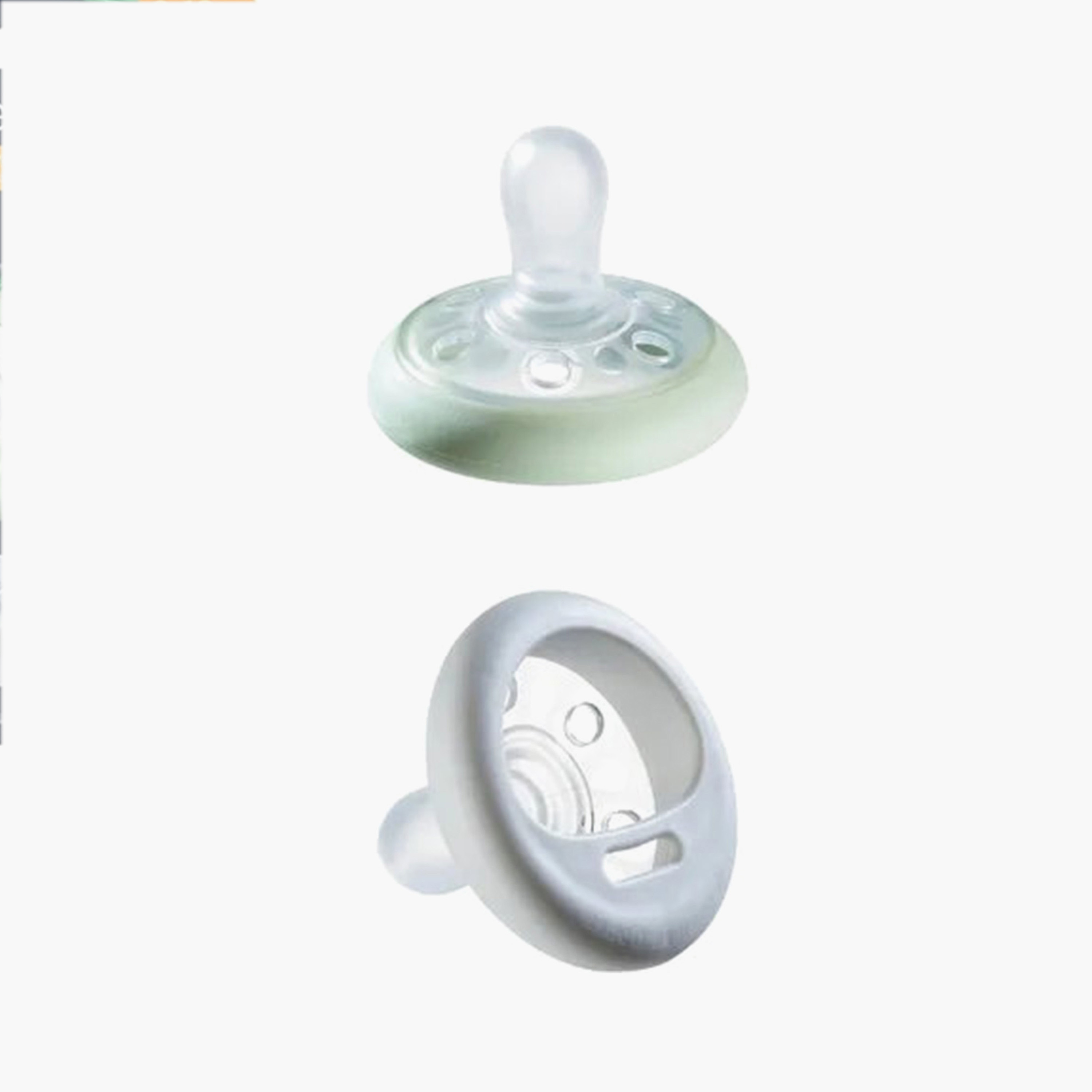 طقم لهايات بتصميم تقويمي قطعتين من تومي تيبي - من 6 إلى 18 شهرًا-baby-feeding-pacifiers-image-1